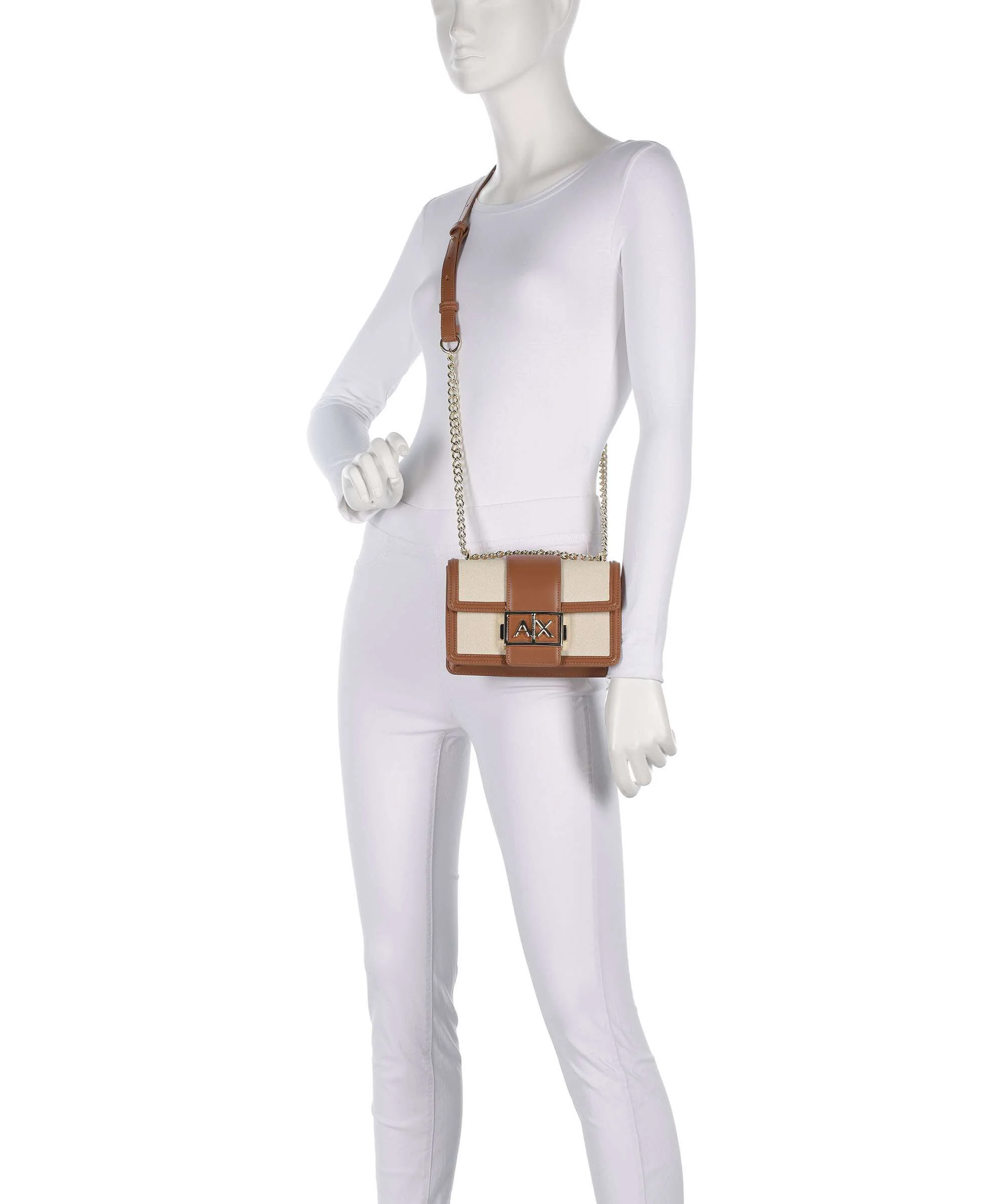 Armani Exchange Wonder S Sac porté épaule natural/saline clay - Image 4