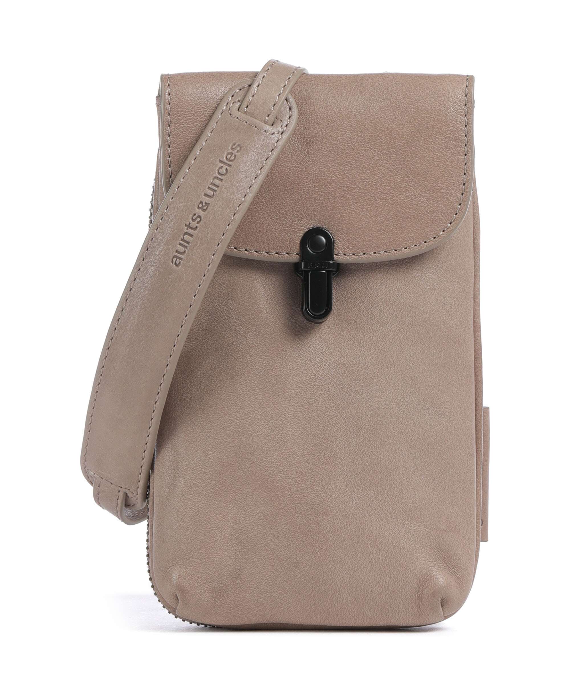Aunts & Uncles Grandma's Luxury Club Mrs. Lemon Twist Pochette telephone vintage khaki