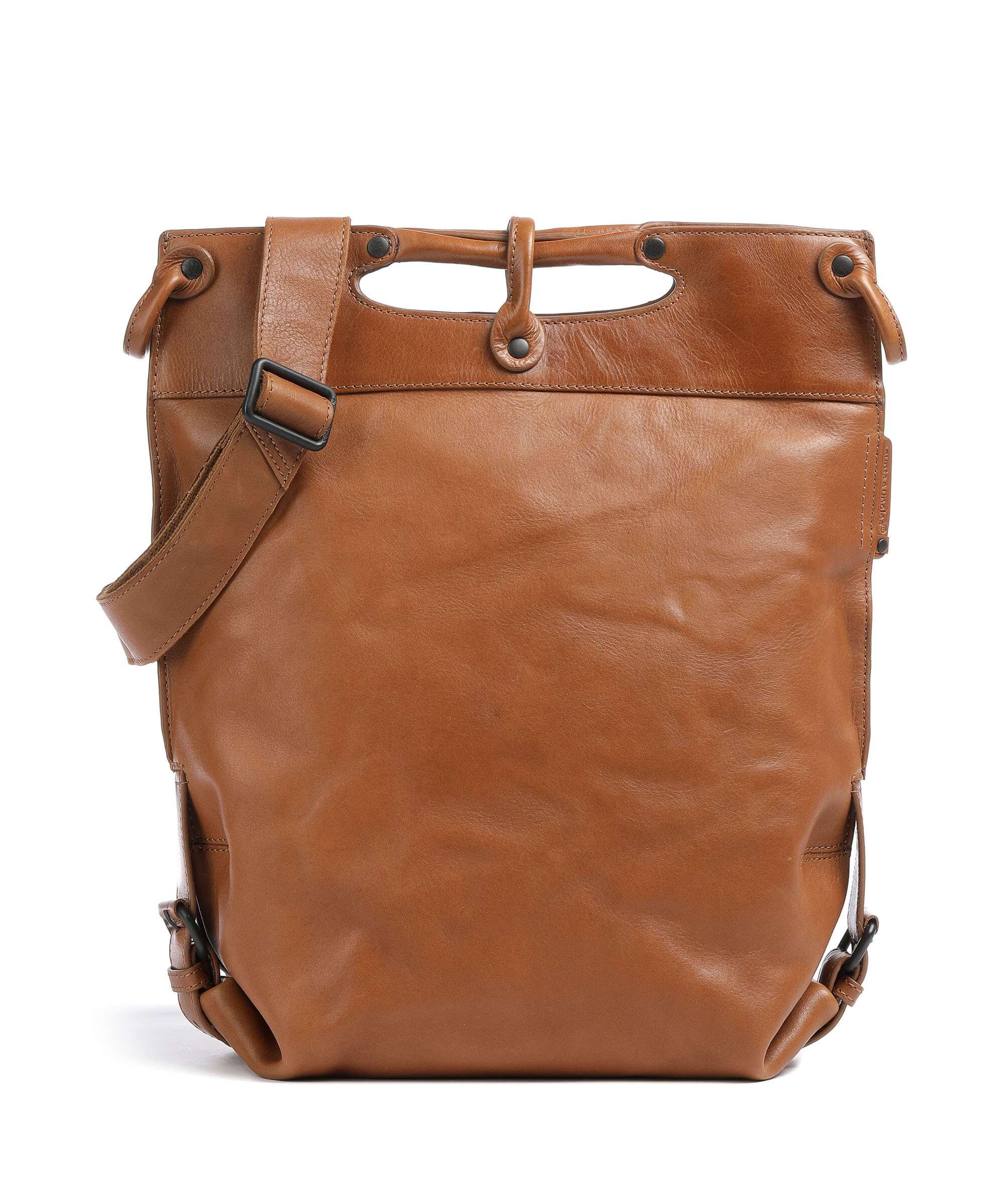 Aunts & Uncles Grandma's Luxury Club Mrs. Pancake Sac porté épaule cognac