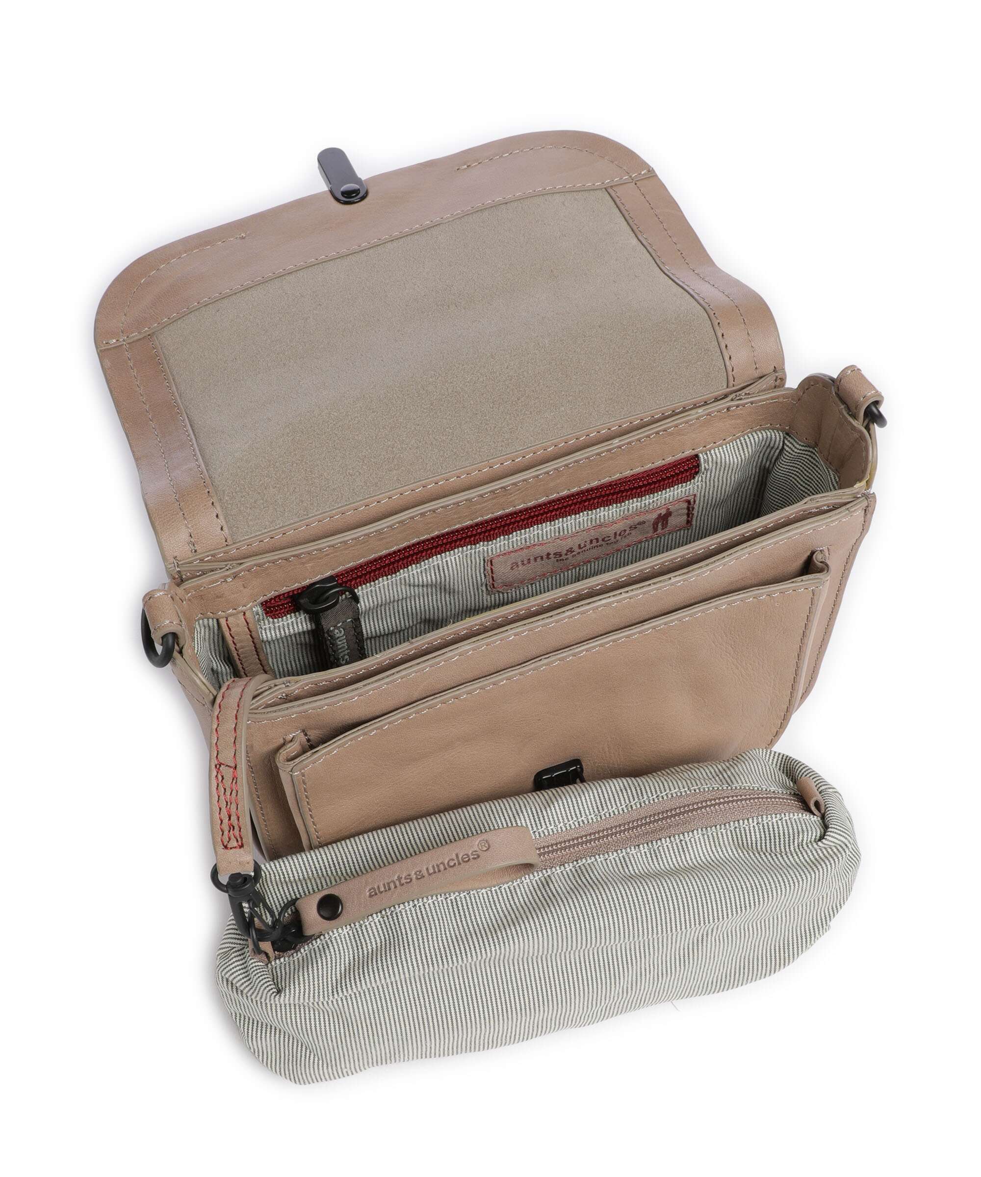 Aunts & Uncles Grandma's Luxury Club Mrs. Waffle Sac bandoulière vintage khaki - Image 6