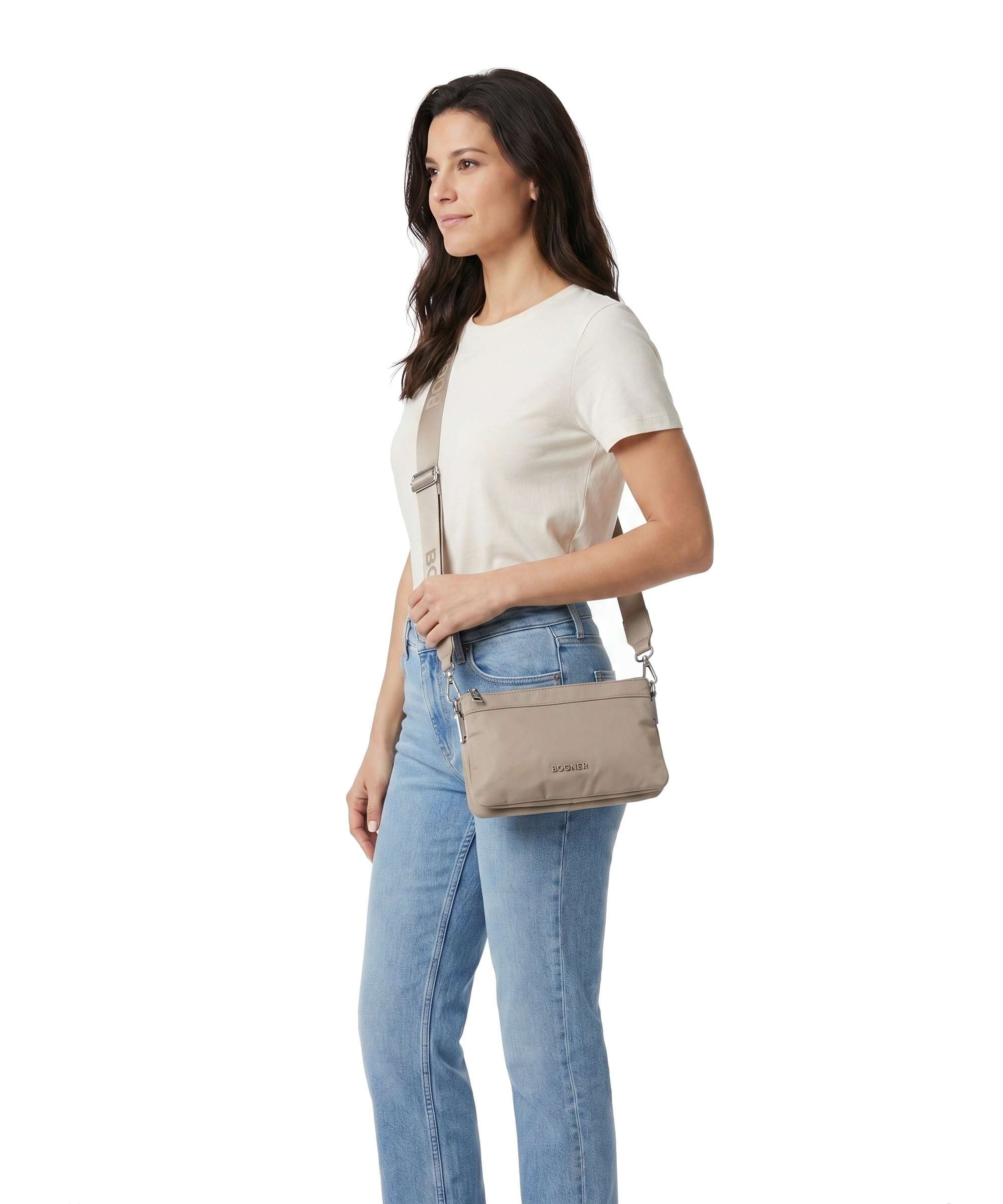 Bogner Maxon Taja Sac bandoulière greige - Image 3