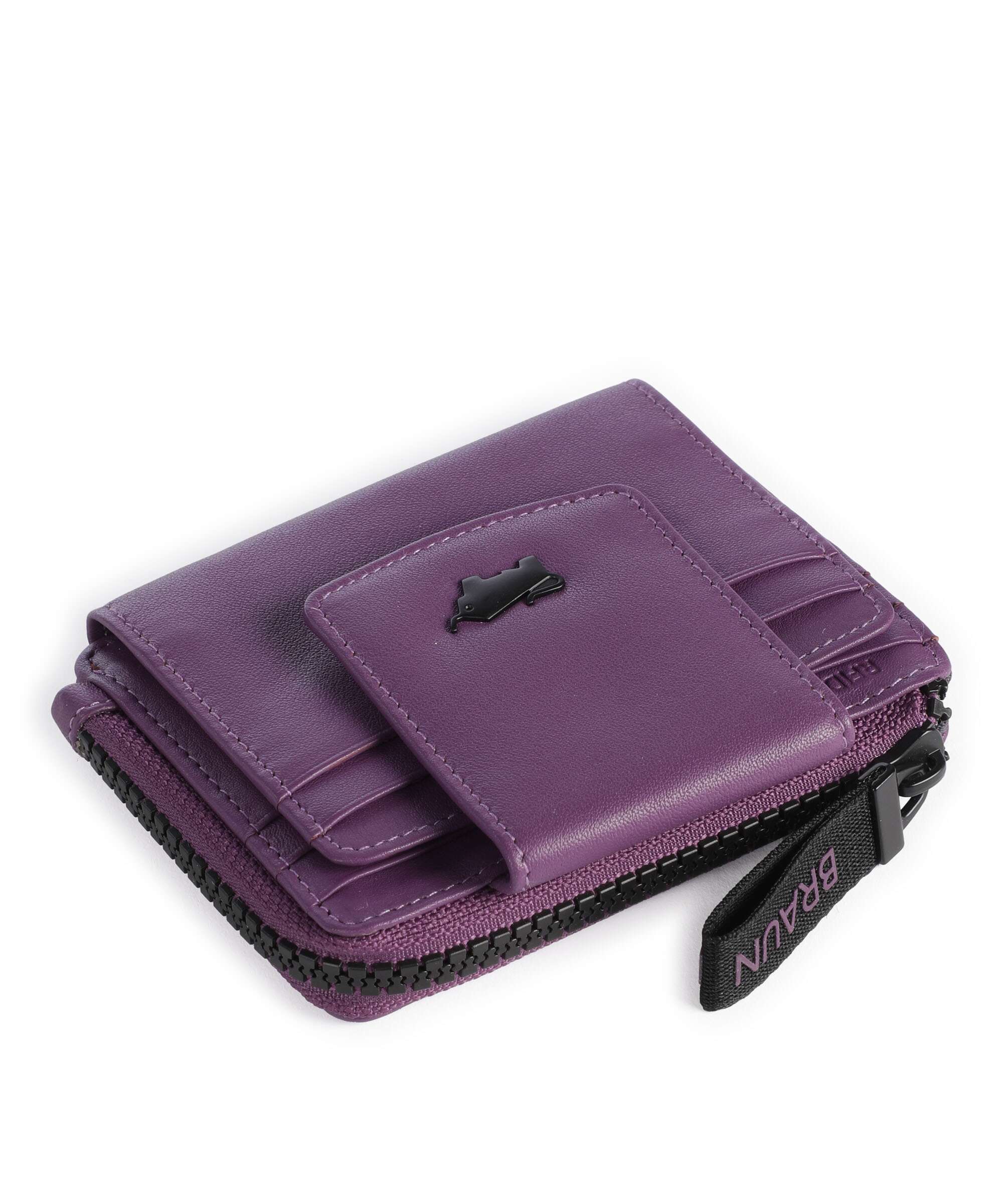 Braun Büffel Capri Étui à cartes crédit viola - Image 4