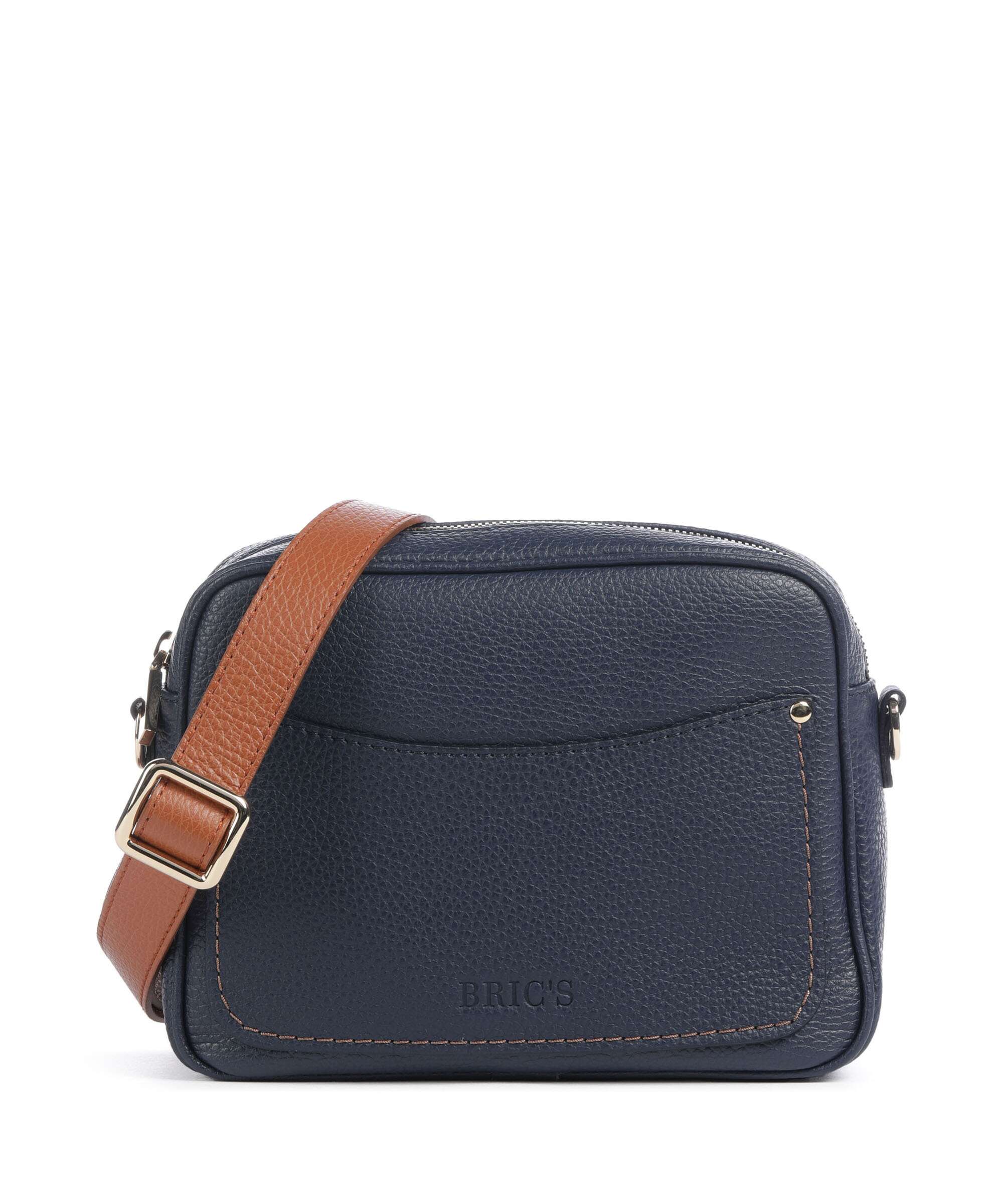 Brics Gondola Magnolia Sac bandoulière night blue/caramel