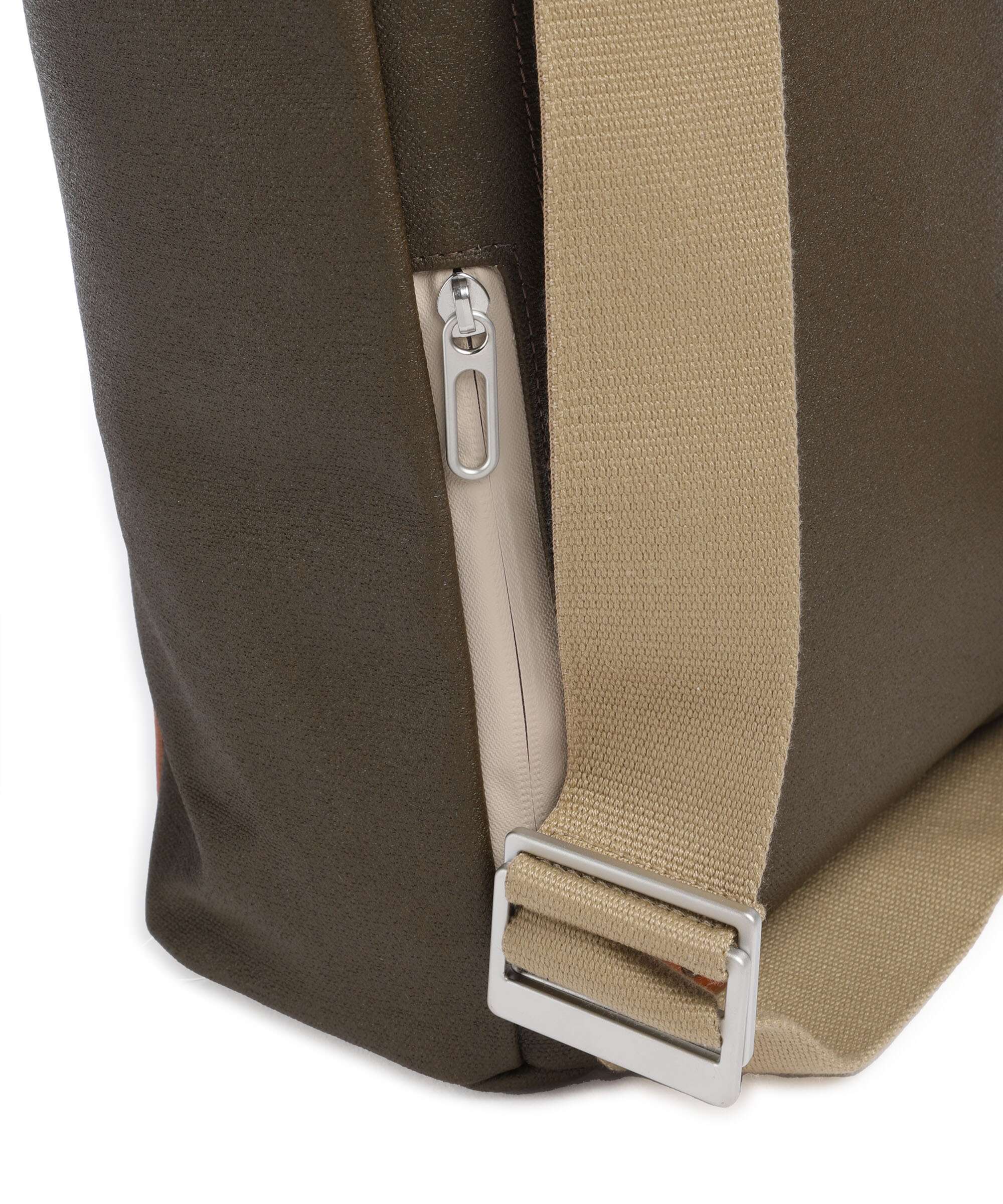 Brooks England Pickwick Cotton Canvas Small Sac à dos roll-top moss - Image 4