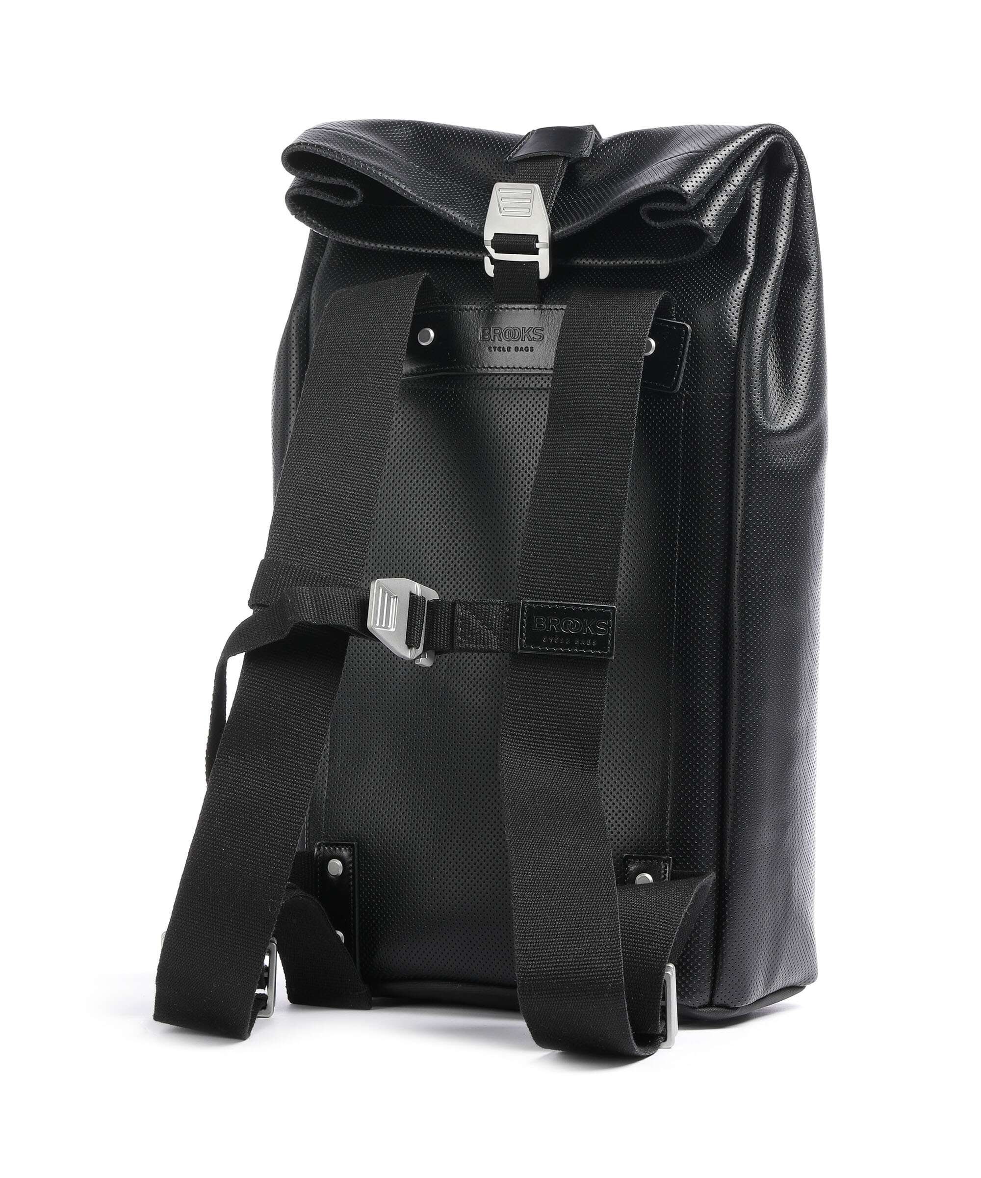 Brooks England Pickwick Reflective Leather Small Sac à dos roll-top black - Image 2