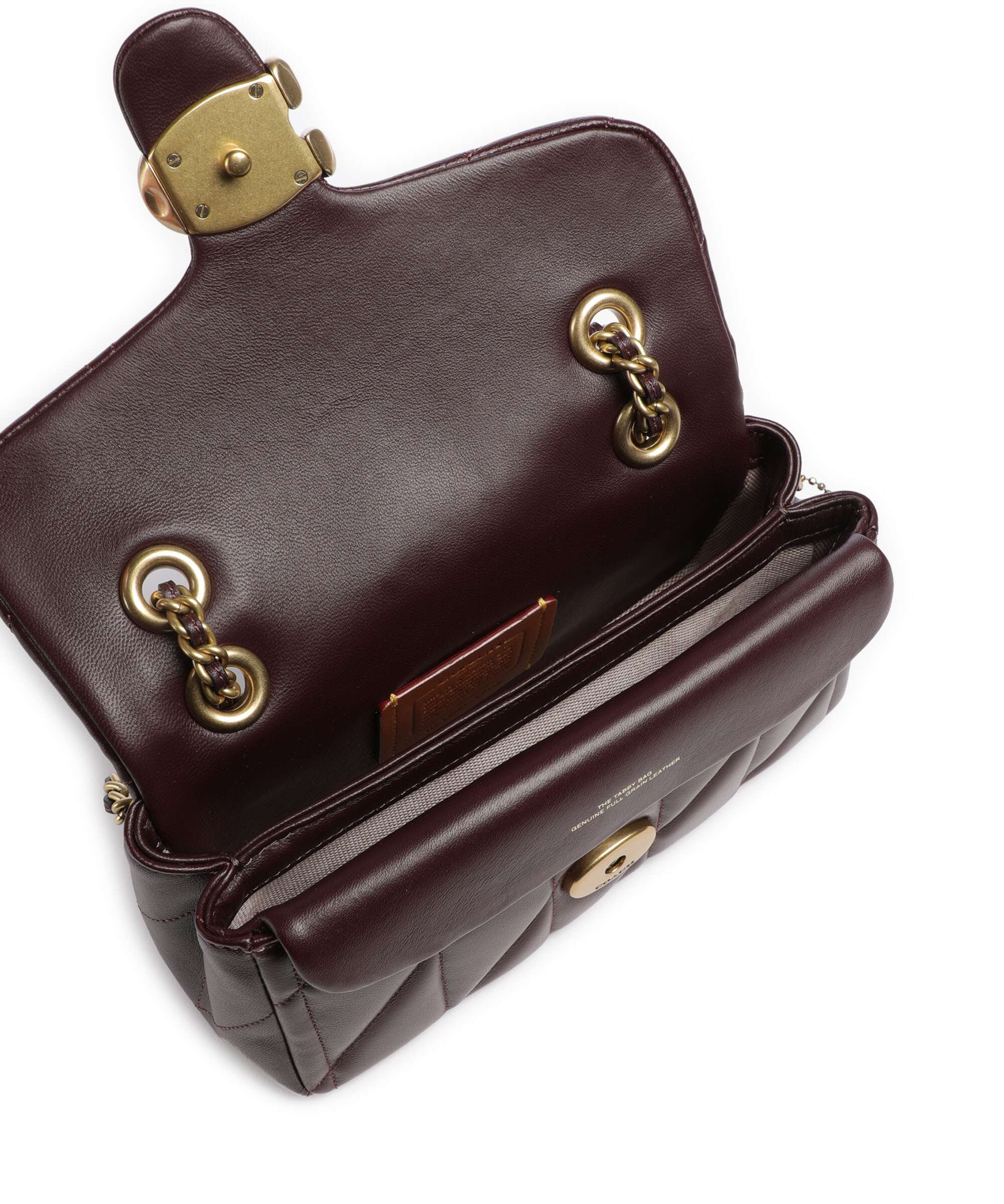 Coach Tabby 20 Sac porté épaule black currant - Image 7