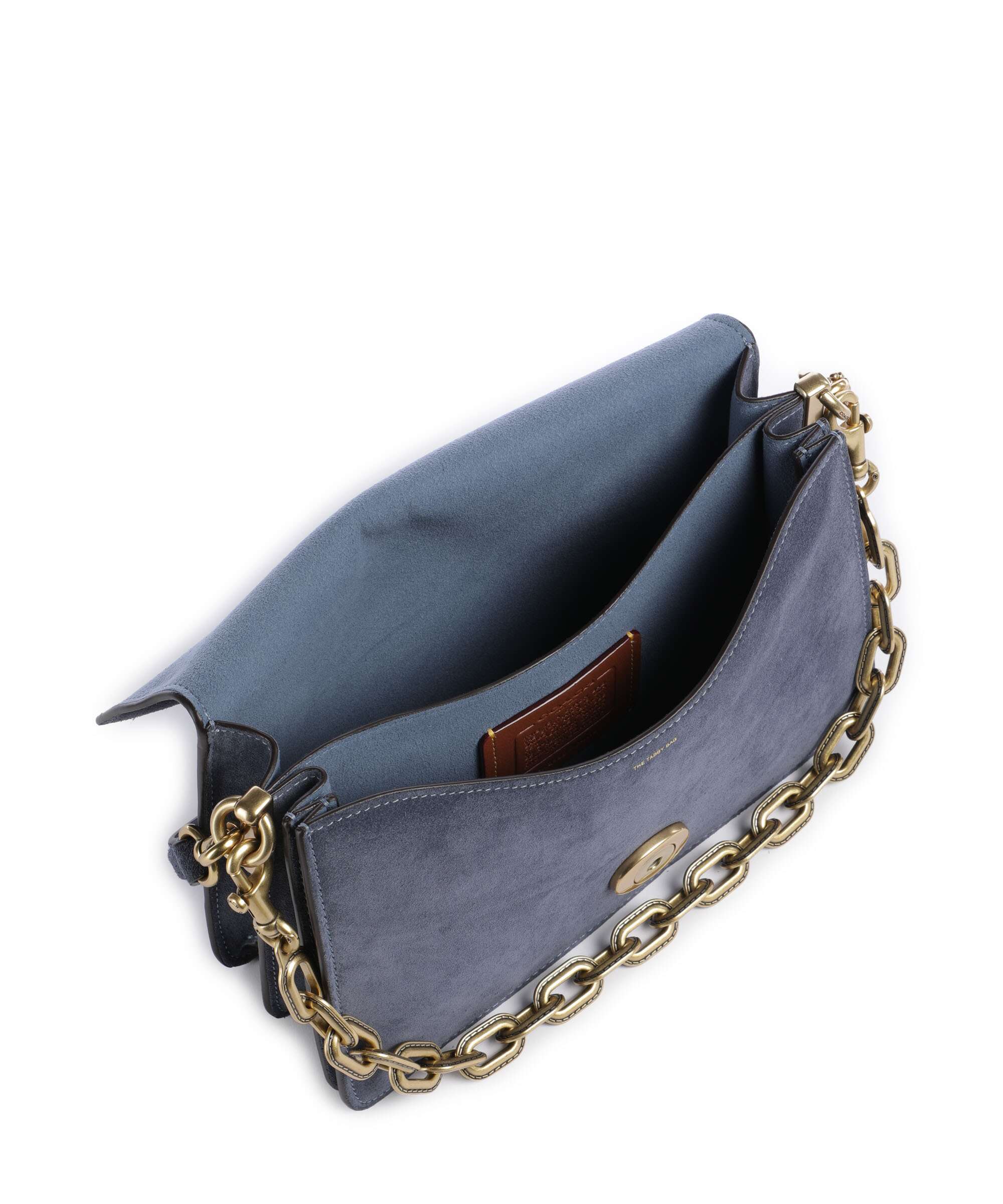 Coach Tabby Chain Sac porté épaule light denim - Image 7