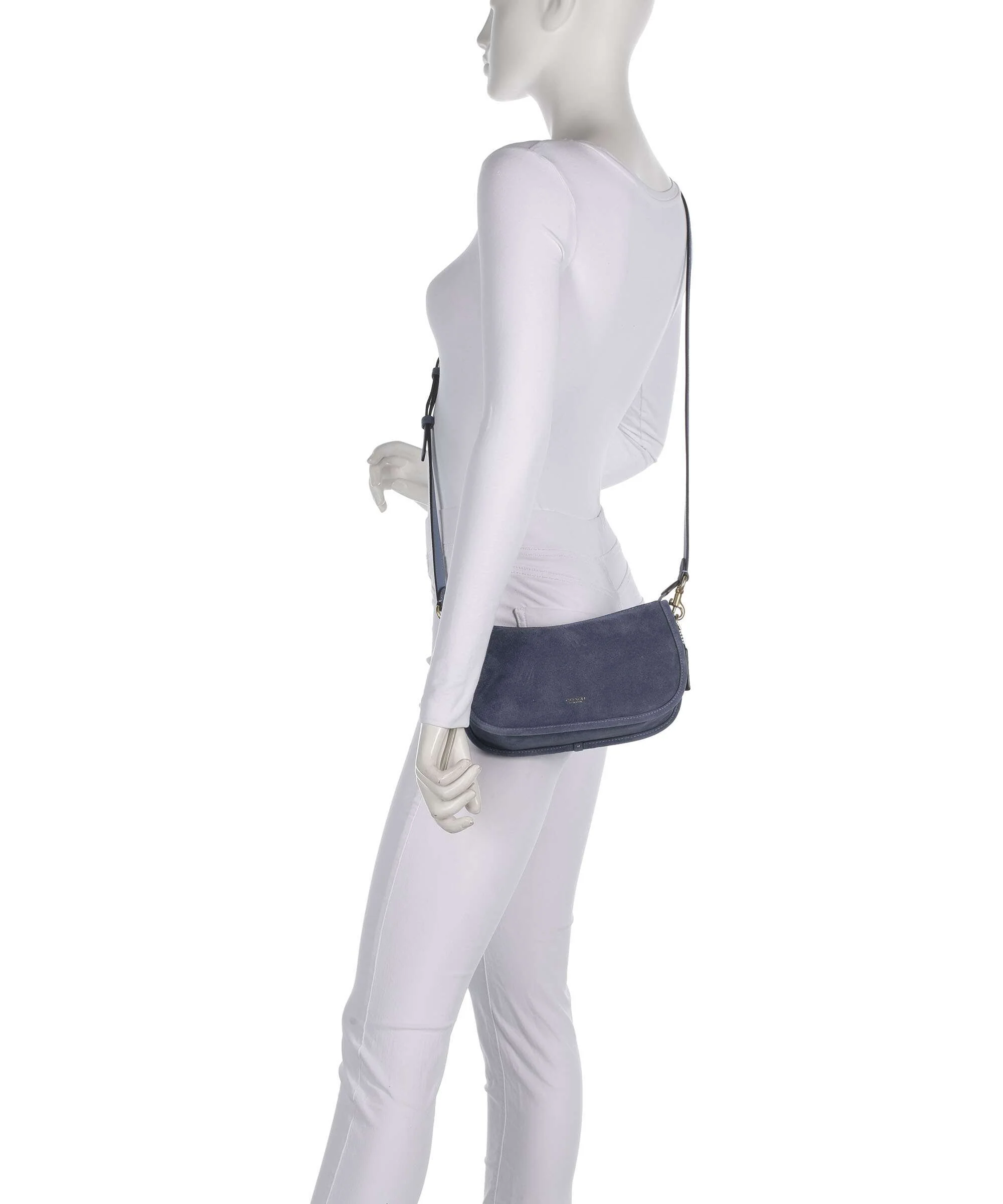 Coach Waverly Sac porté épaule light denim - Image 4