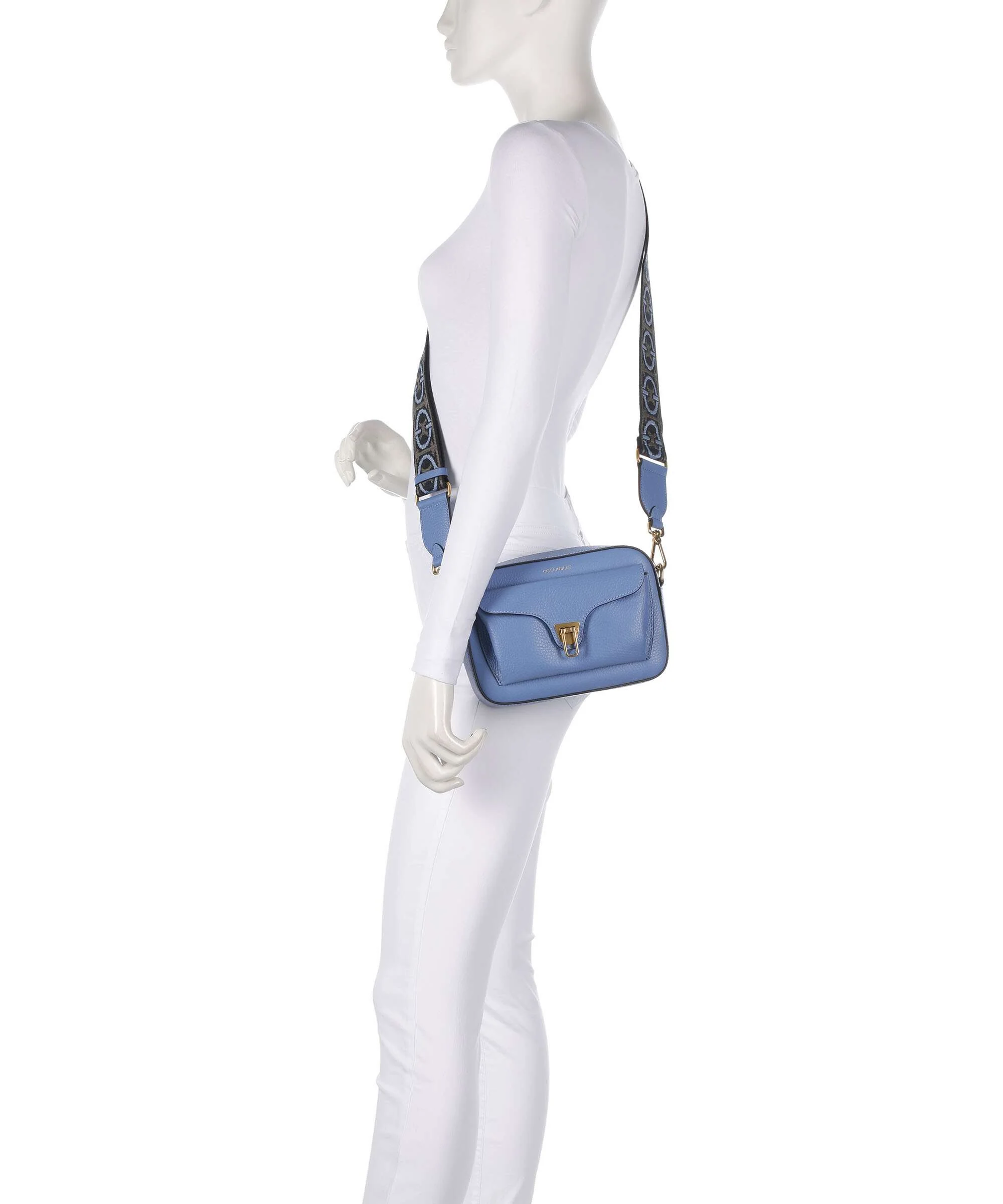 Coccinelle Beat Soft Ribbon Sac bandoulière azul - Image 3