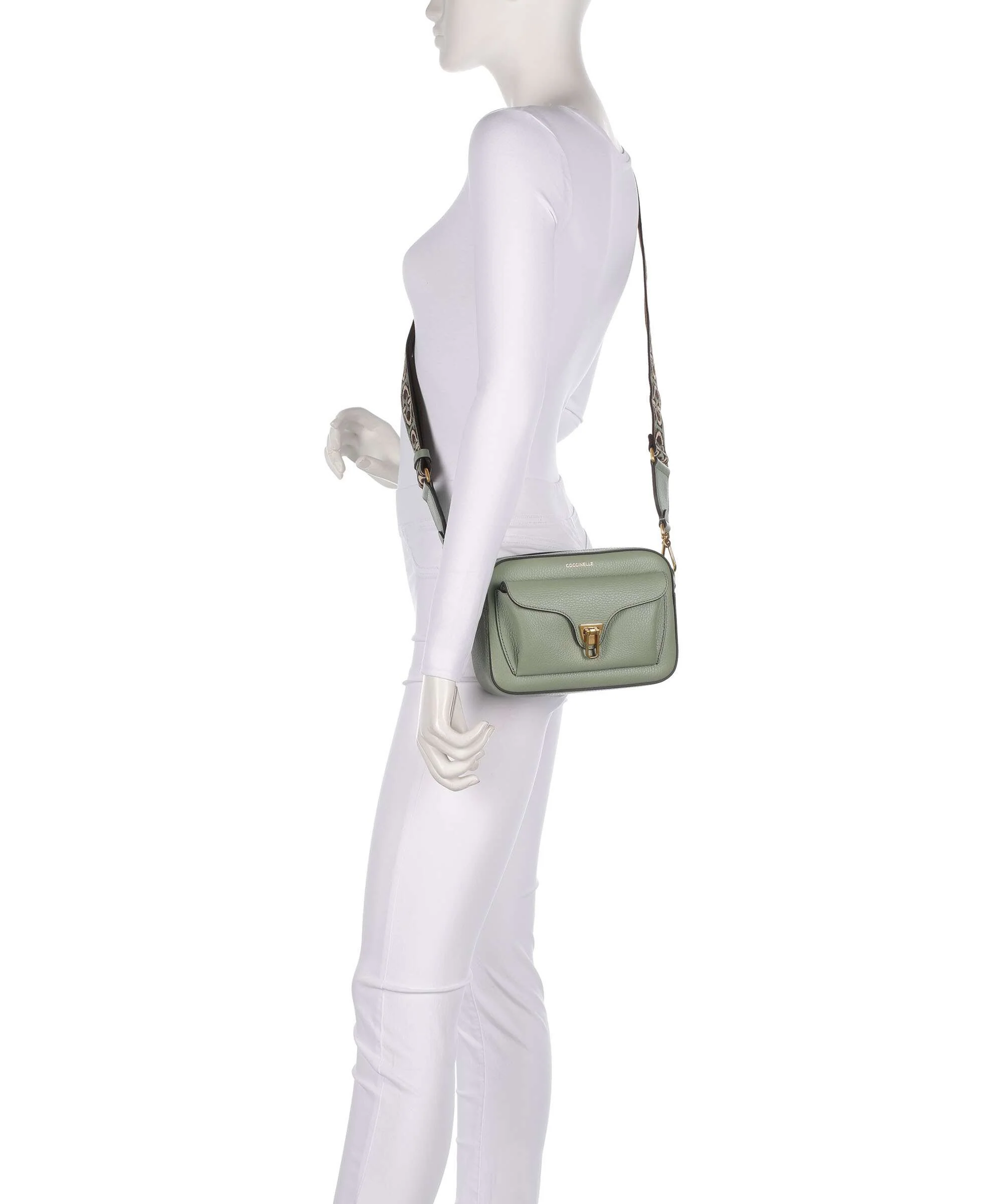 Coccinelle Beat Soft Ribbon Sac bandoulière greenery - Image 3