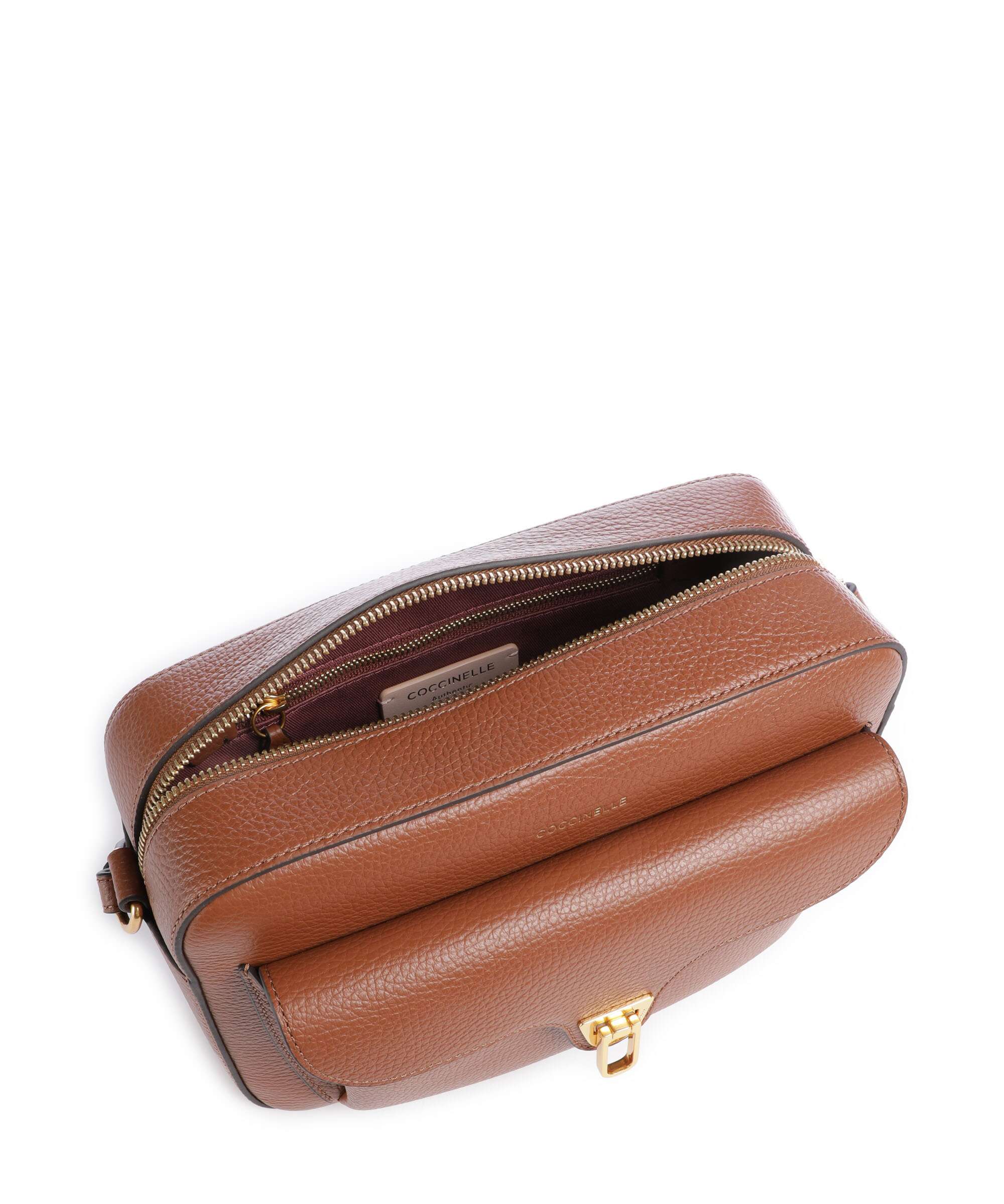Coccinelle Beat Soft Sac bandoulière cognac - Image 6