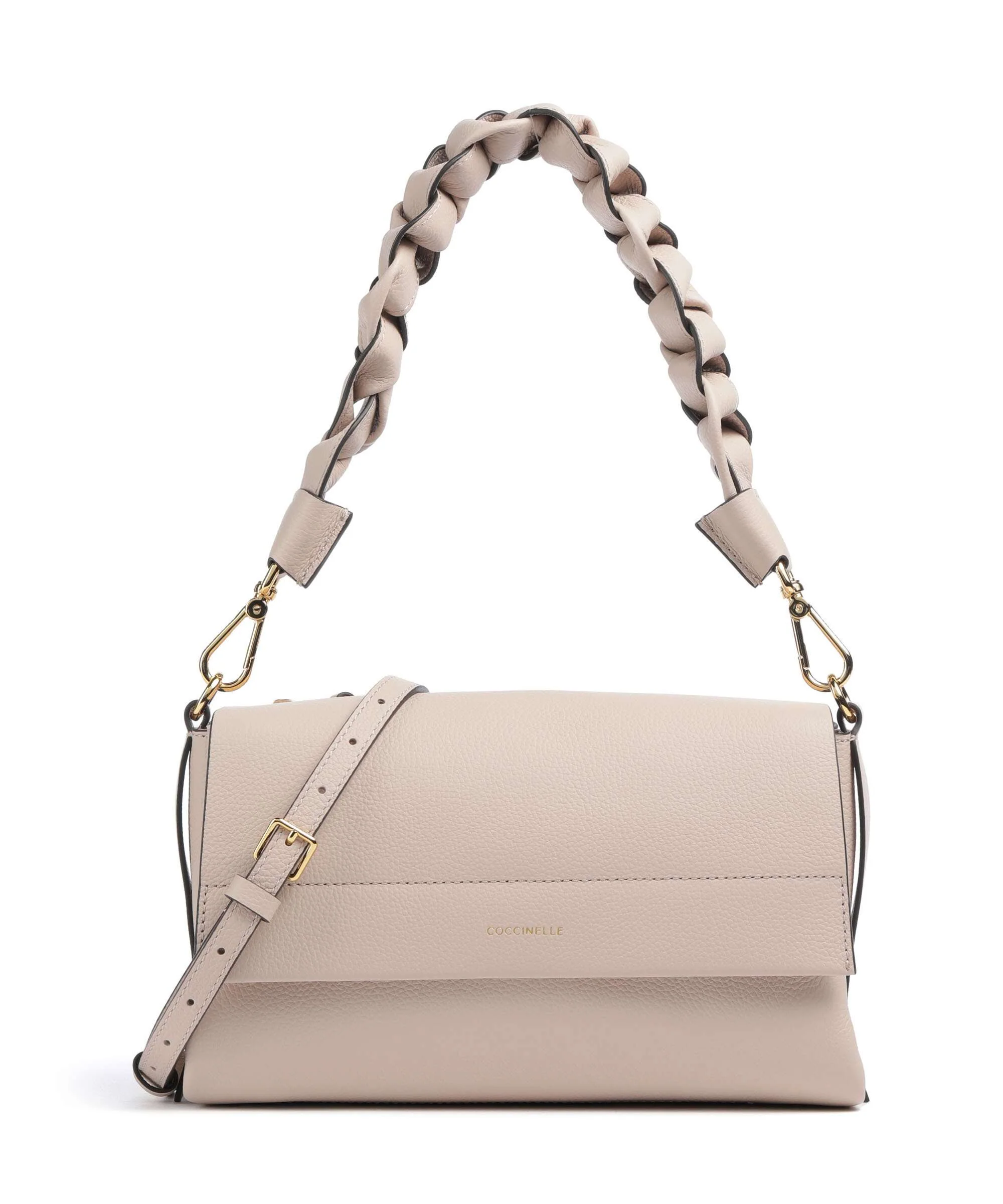 Coccinelle Boheme Grana Double Sac porté épaule rosette/warm taupe