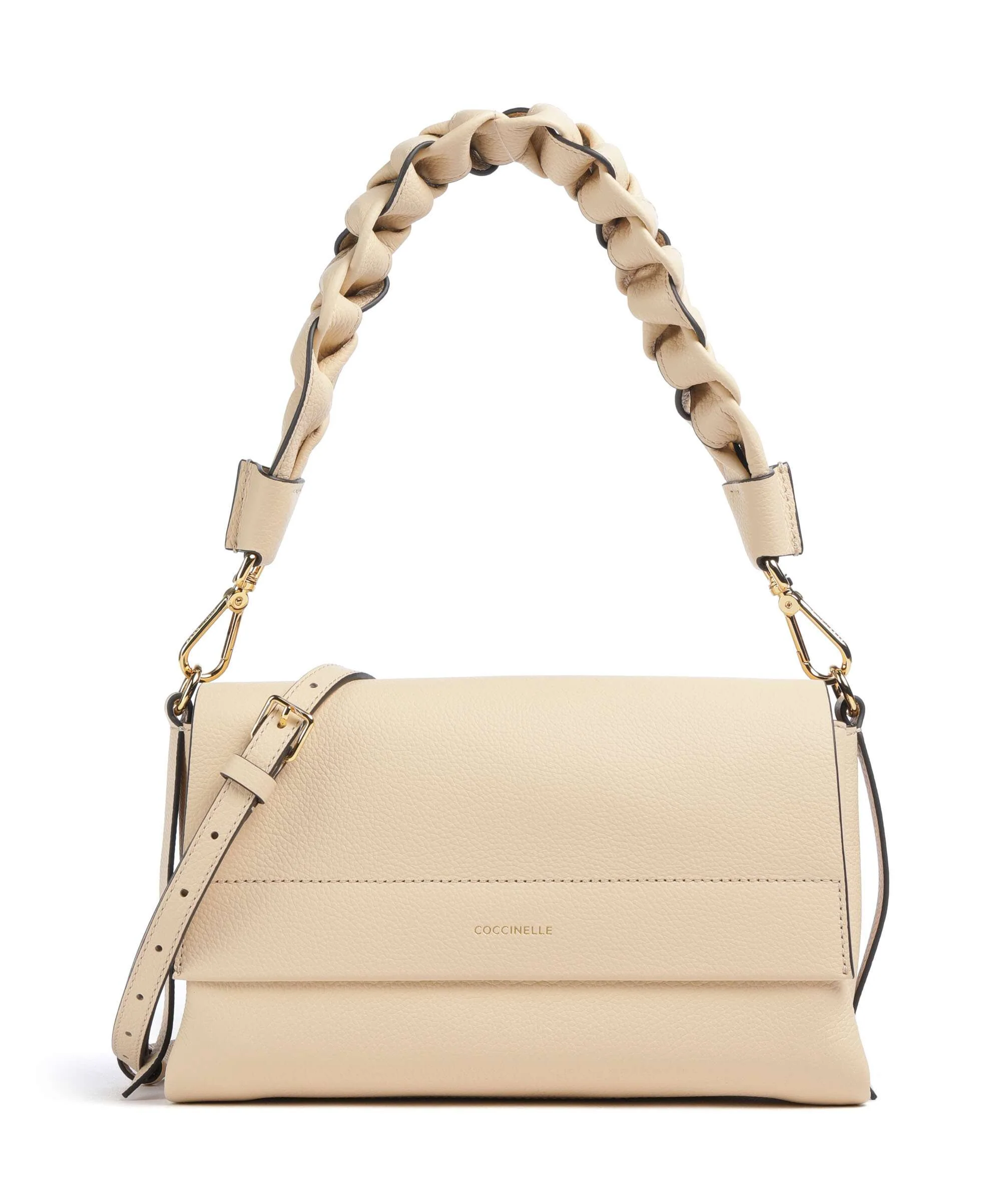 Coccinelle Boheme Grana Double Sac porté épaule betulla/cognac