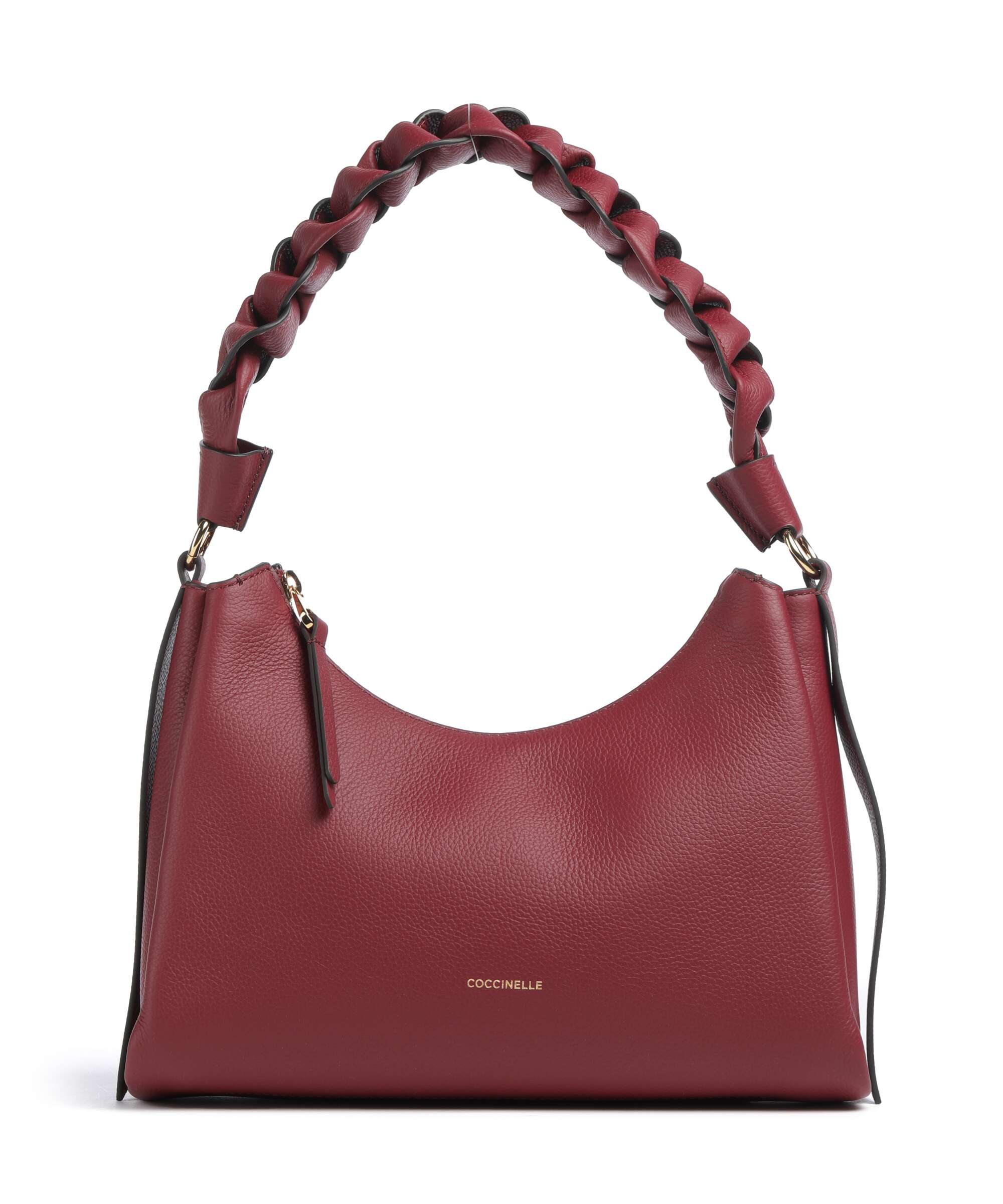 Coccinelle Boheme Grana Double Sac porté épaule ribes/prune