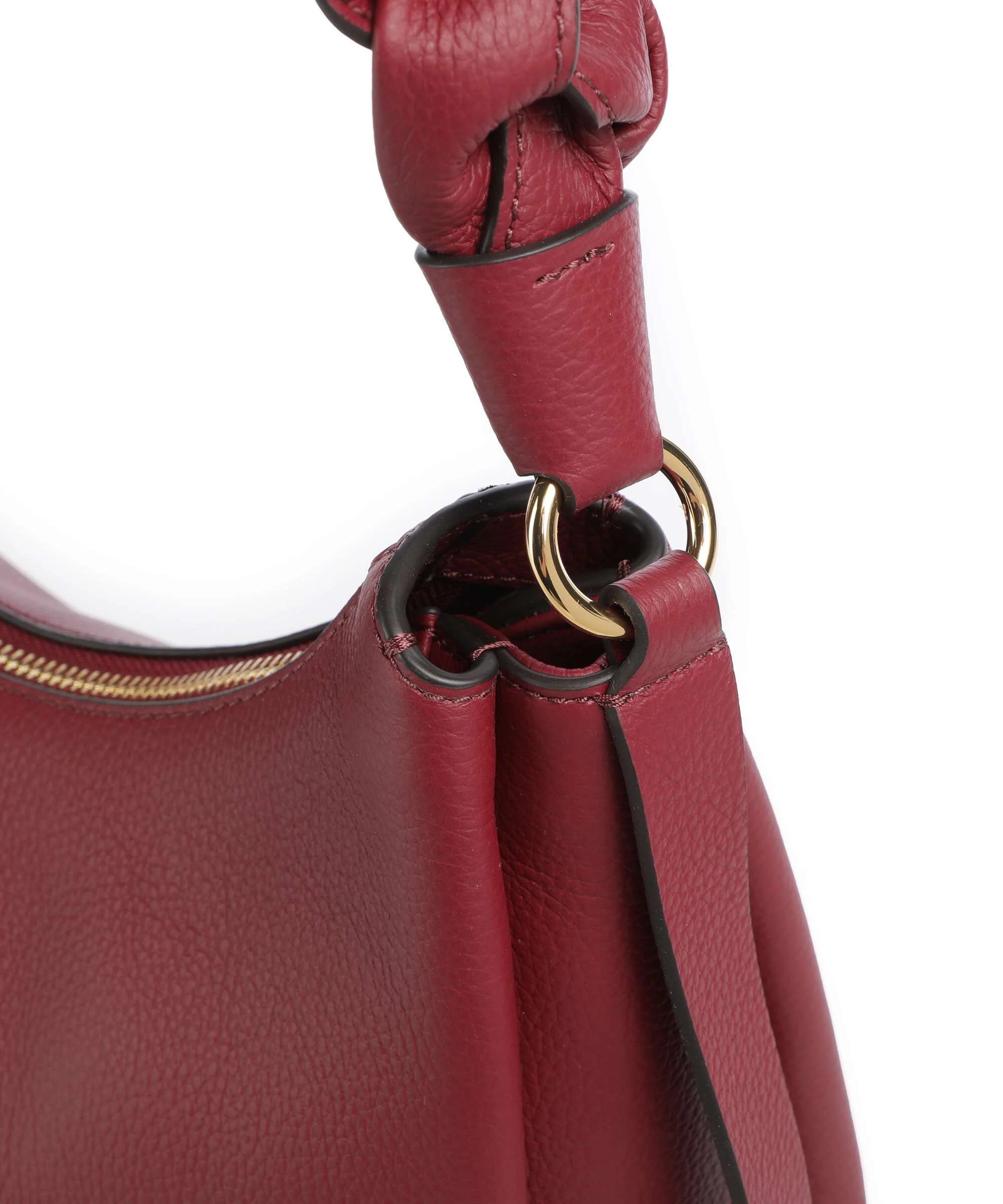 Coccinelle Boheme Grana Double Sac porté épaule ribes/prune - Image 4