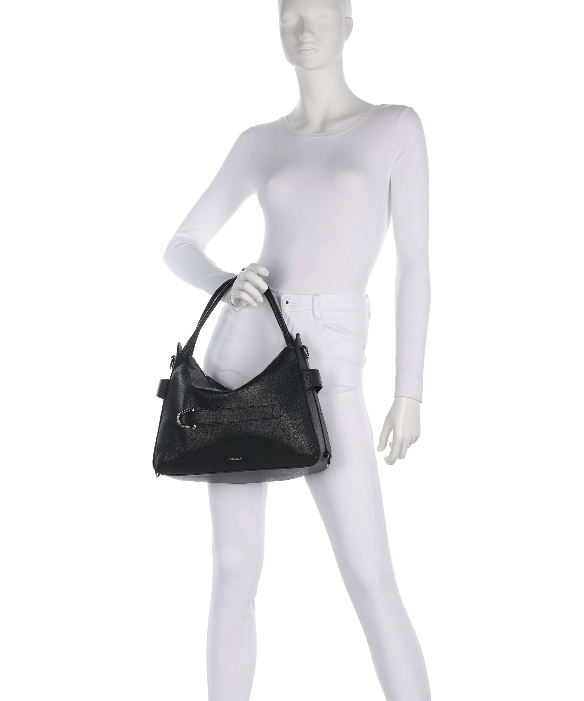 Coccinelle Gretel Ribbon Sac fourre-tout noir - Image 3