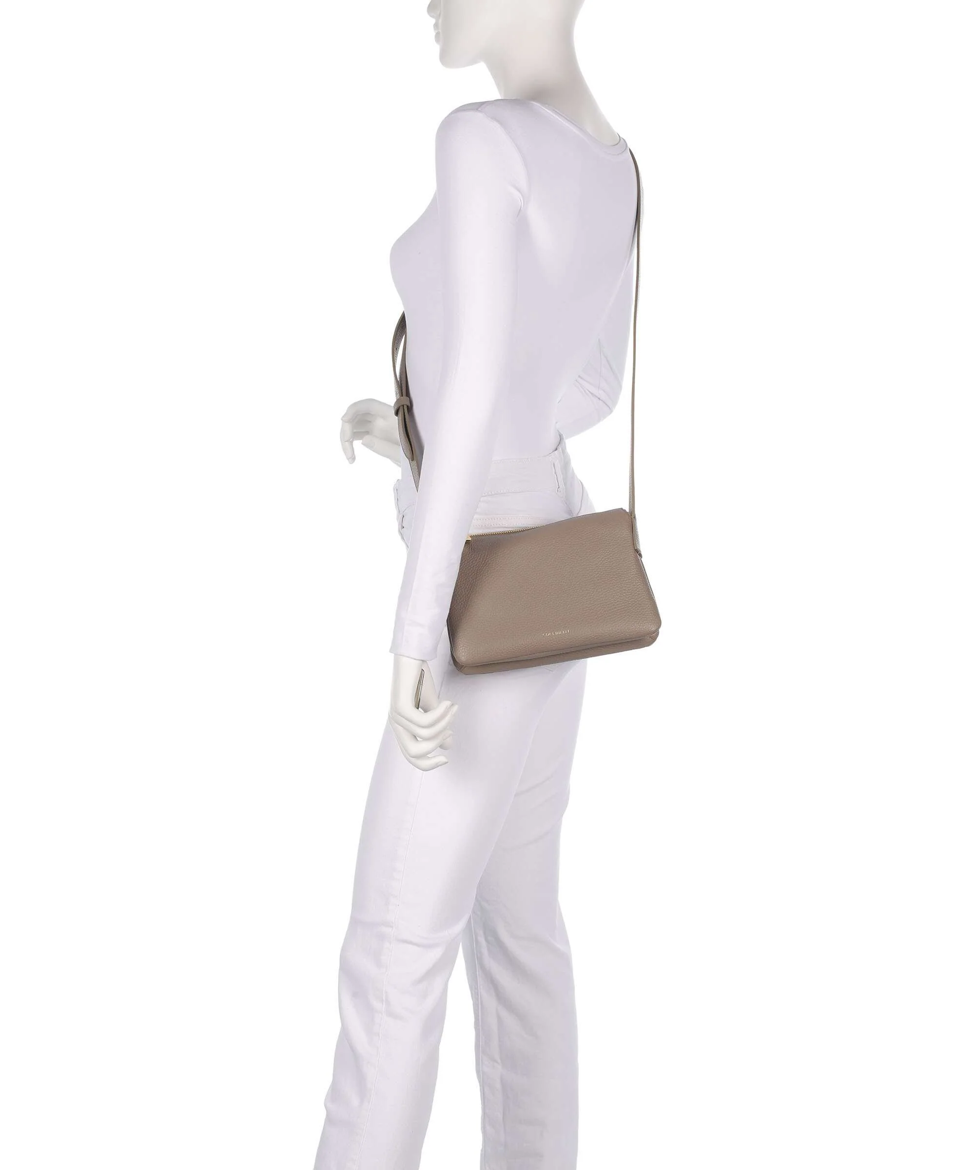 Coccinelle Kirsten Sac bandoulière warm taupe - Image 3