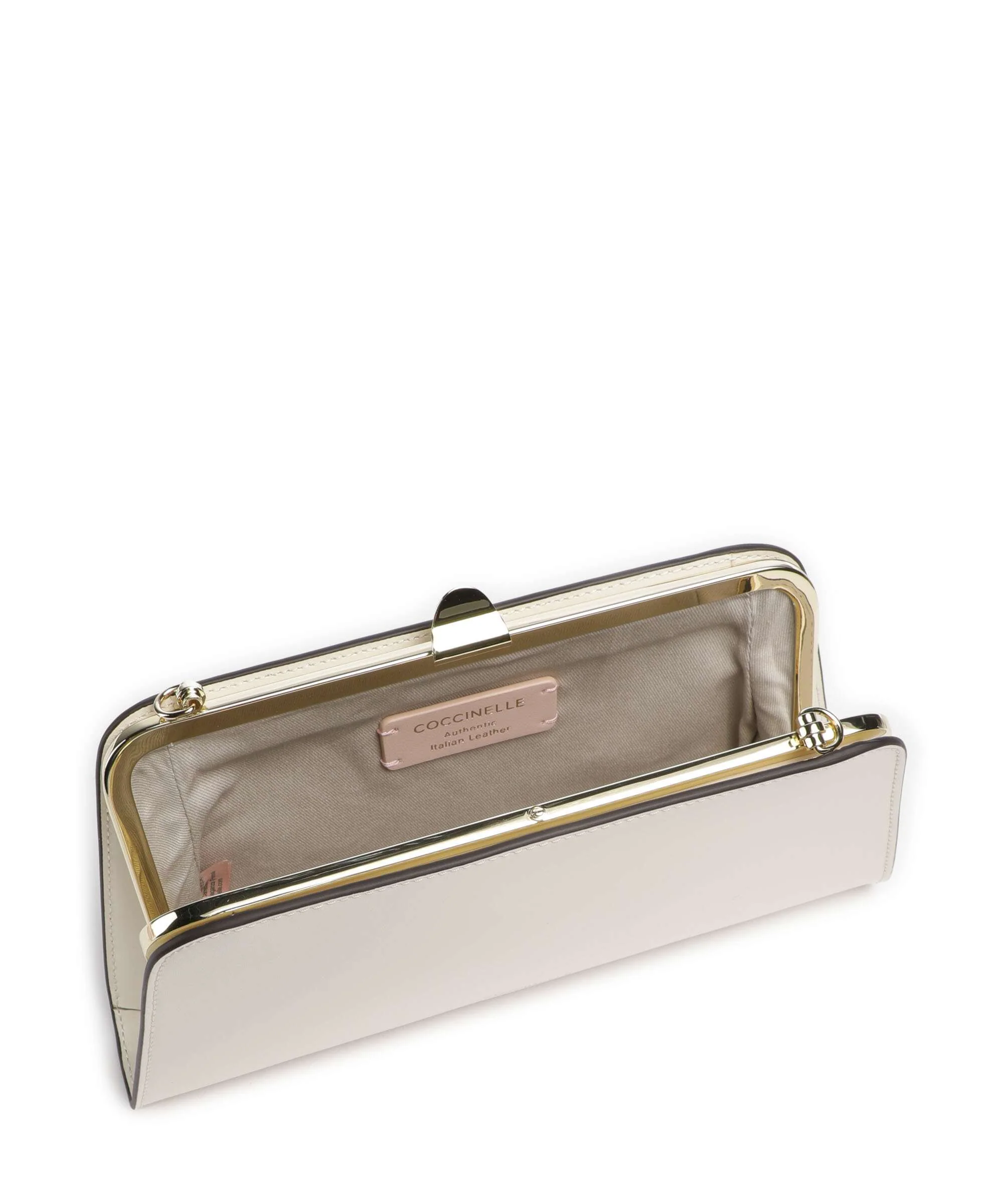 Coccinelle Liv Calf Sac bandoulière pearl - Image 5