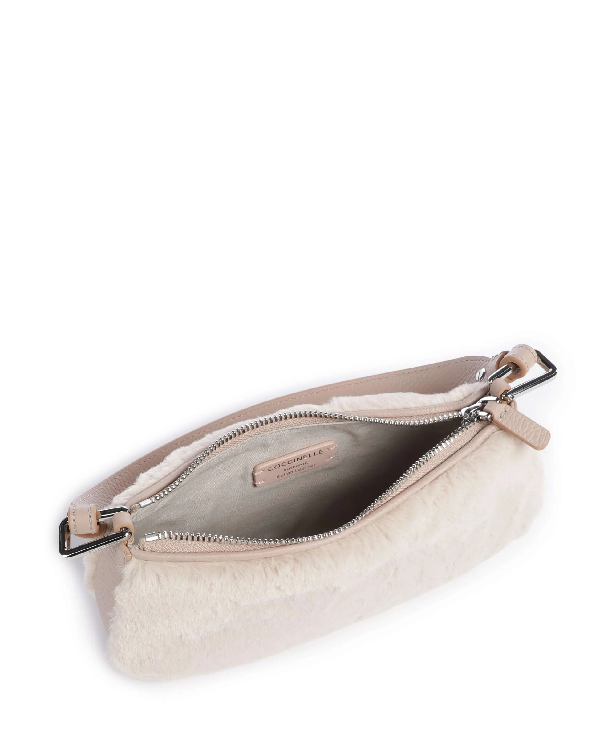 Coccinelle Merveille Synthetic fur Sac porté épaule natural/rosette - Image 7