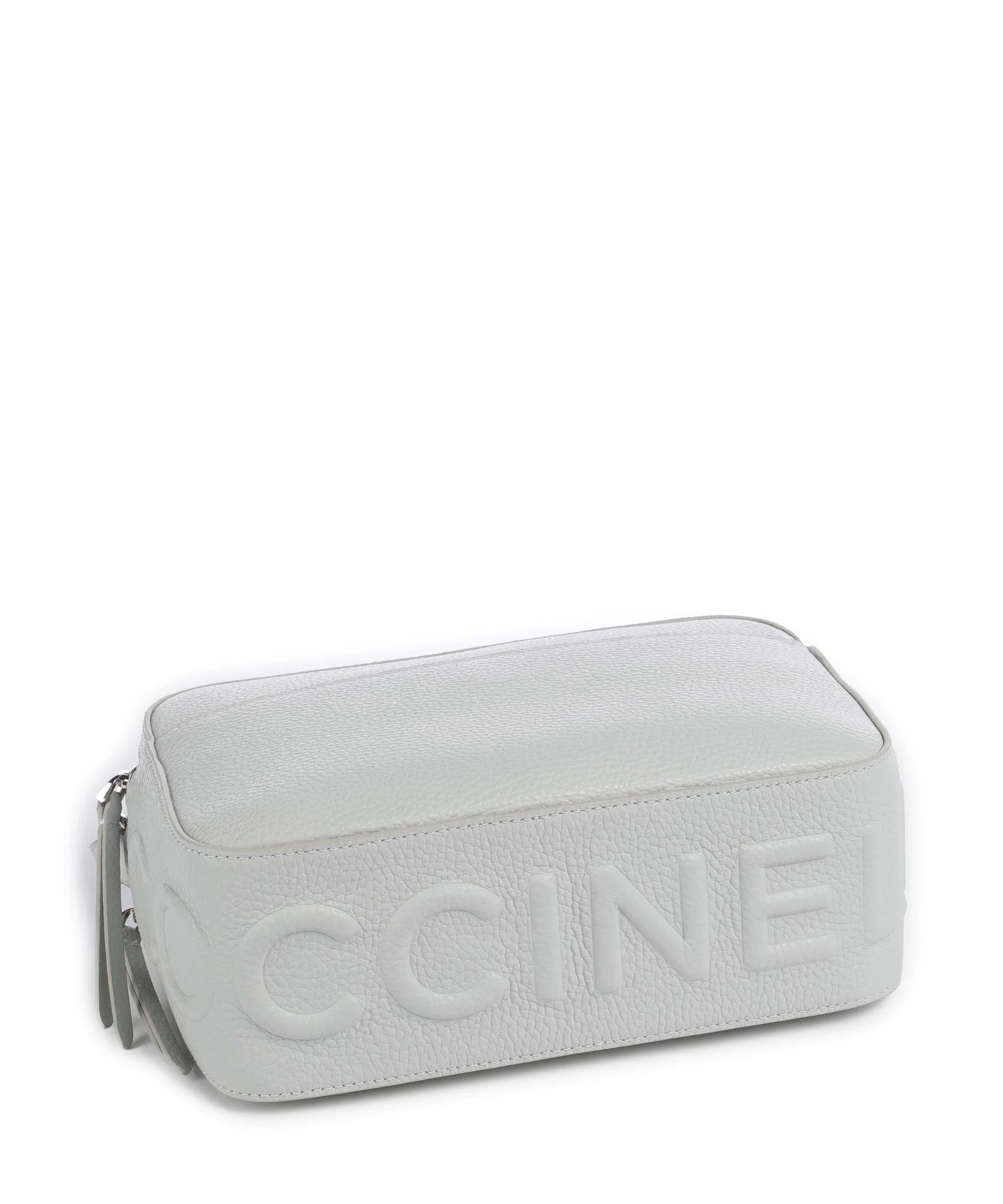 Coccinelle Myrtha Maxi Logo Sac bandoulière snow - Image 5