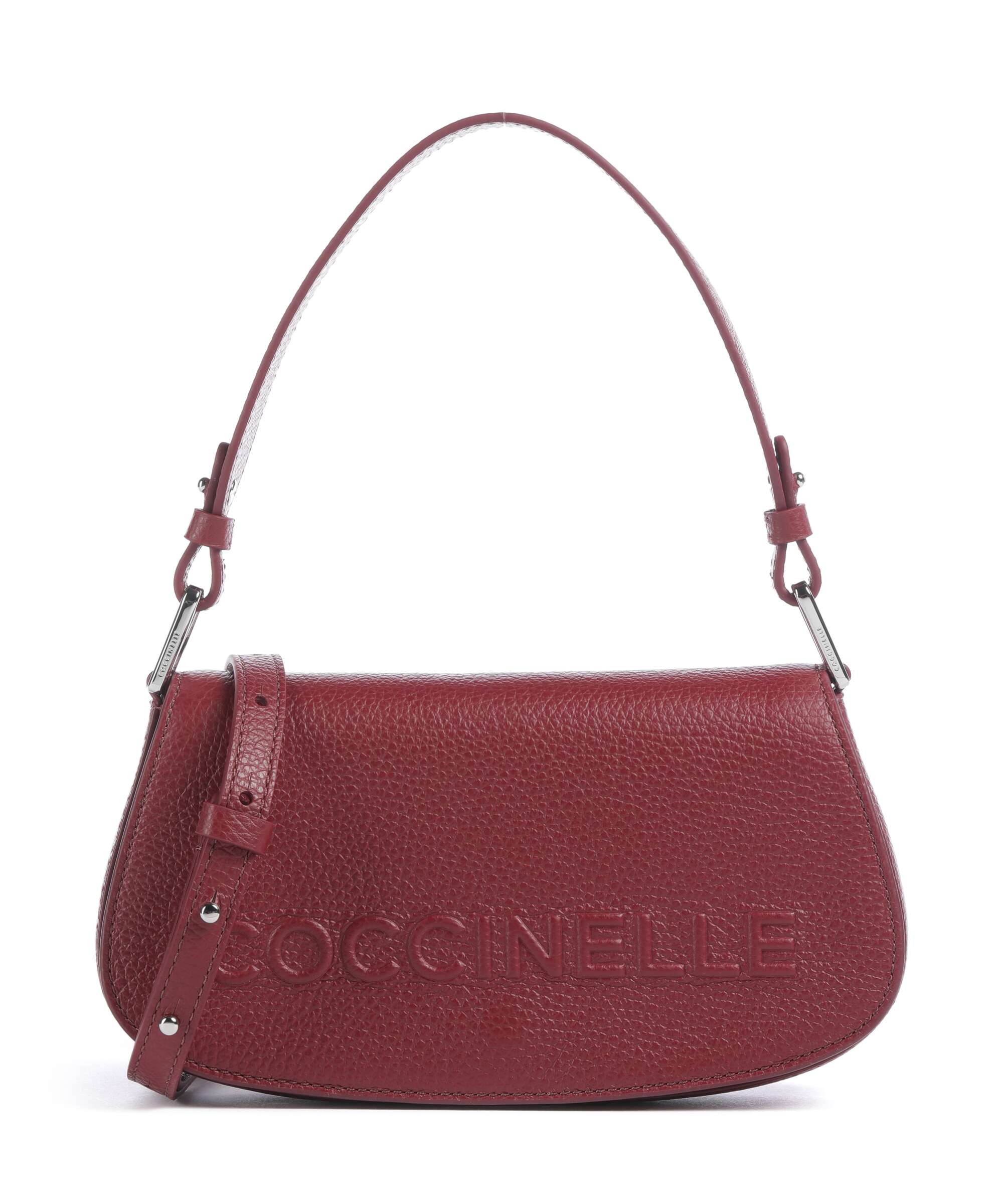 Coccinelle Myrtha Maxi Logo Sac porté épaule ribes