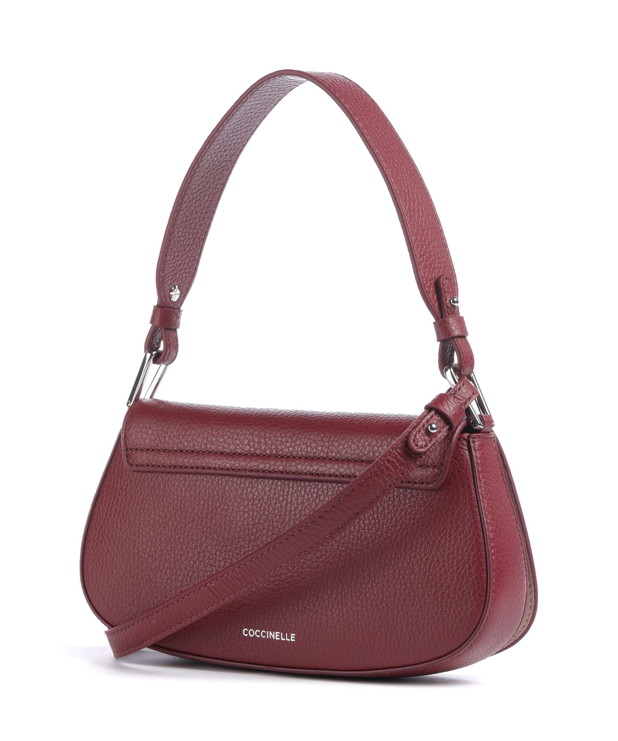 Coccinelle Myrtha Maxi Logo Sac porté épaule ribes - Image 2