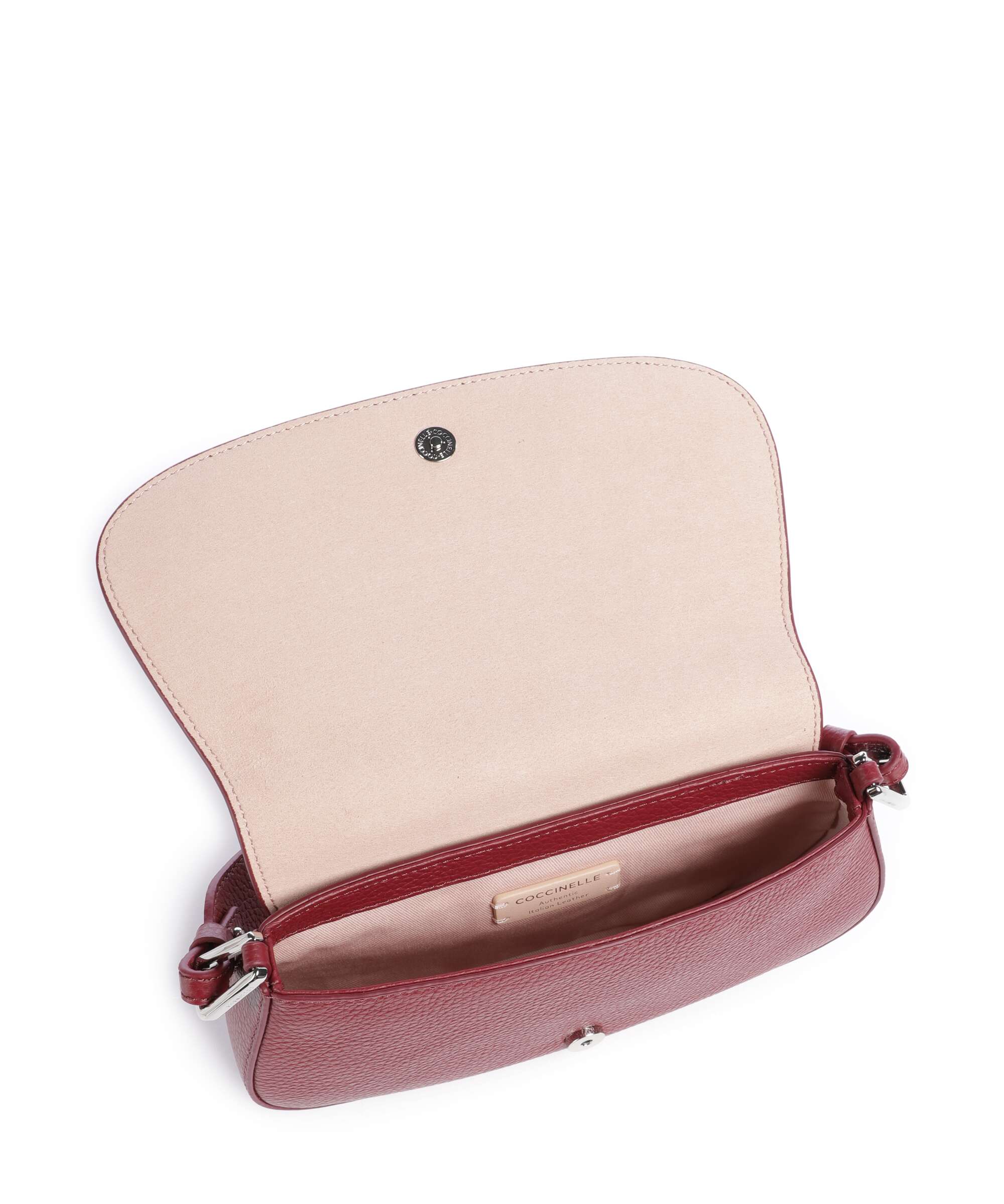 Coccinelle Myrtha Maxi Logo Sac porté épaule ribes - Image 7