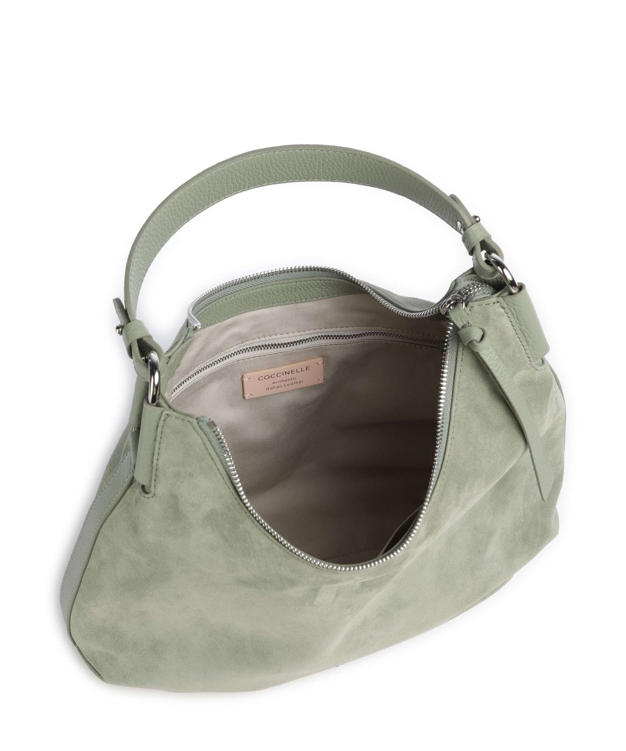 Coccinelle Rebekka Suede Sac fourre-tout greenery - Image 7