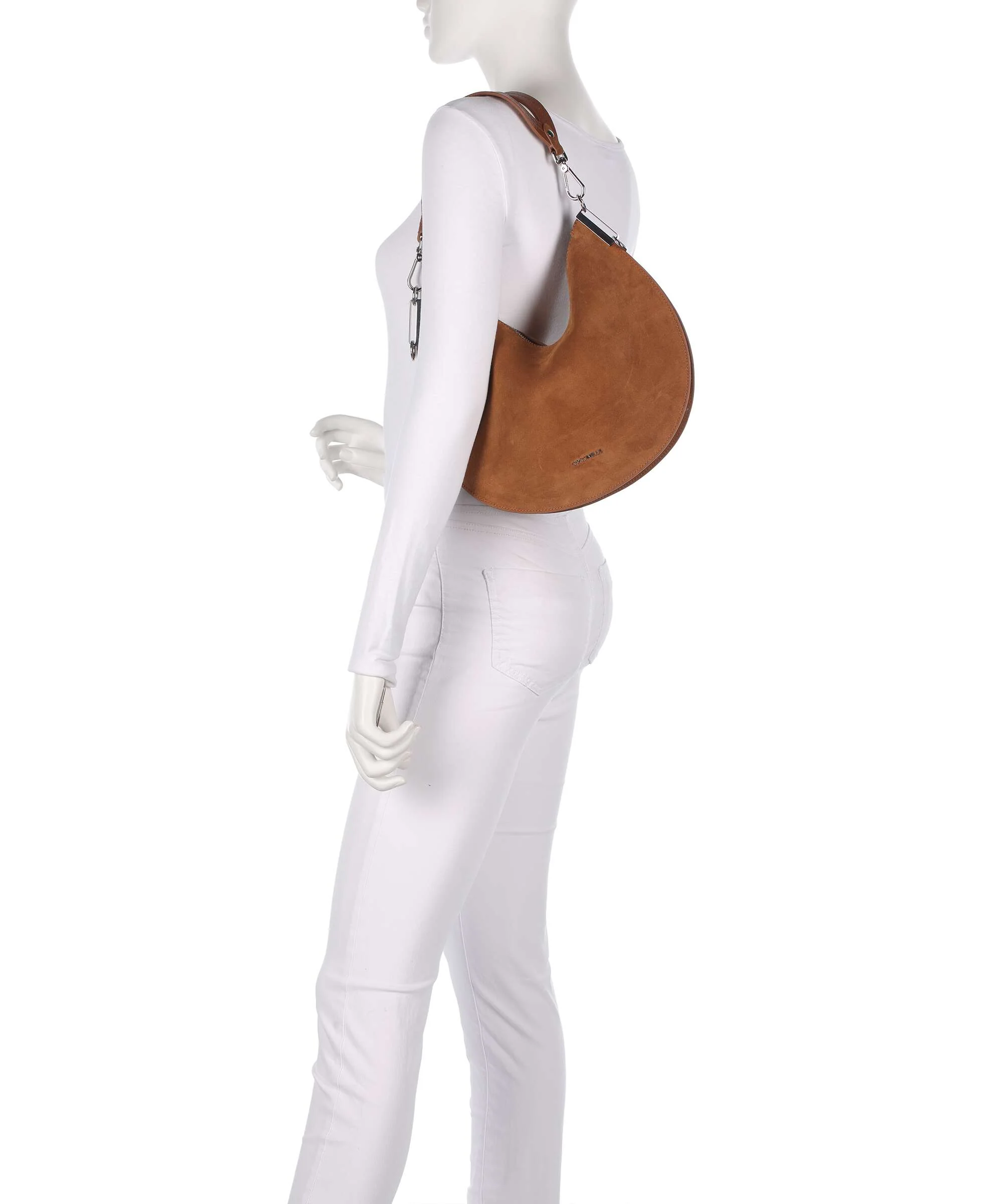 Coccinelle Sunup Suede Sac fourre-tout cognac - Image 3