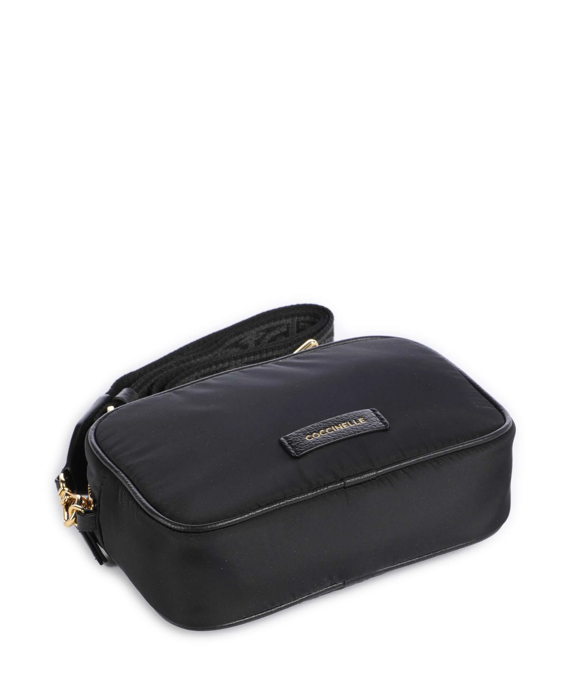 Coccinelle Tebe Nylon Puffy Sac bandoulière noir - Image 5