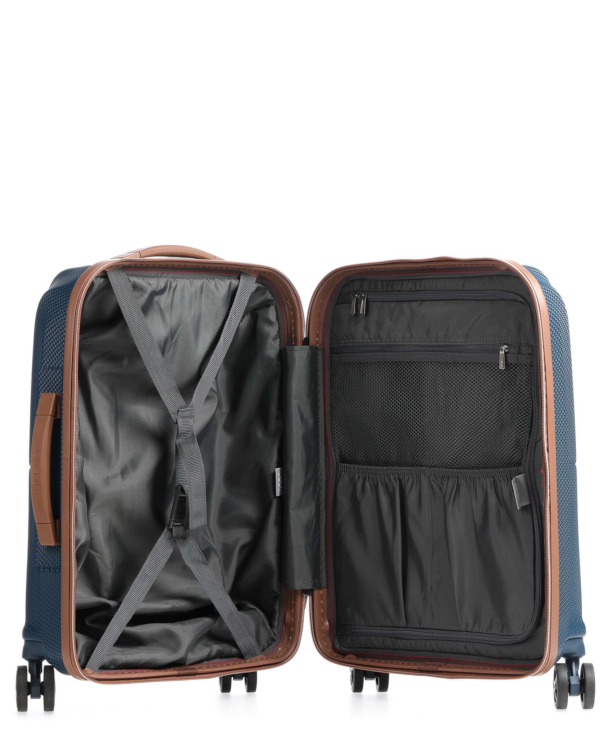 Delsey Paris Carrousel Slim Line Valise 4 roues marineblau - Image 5