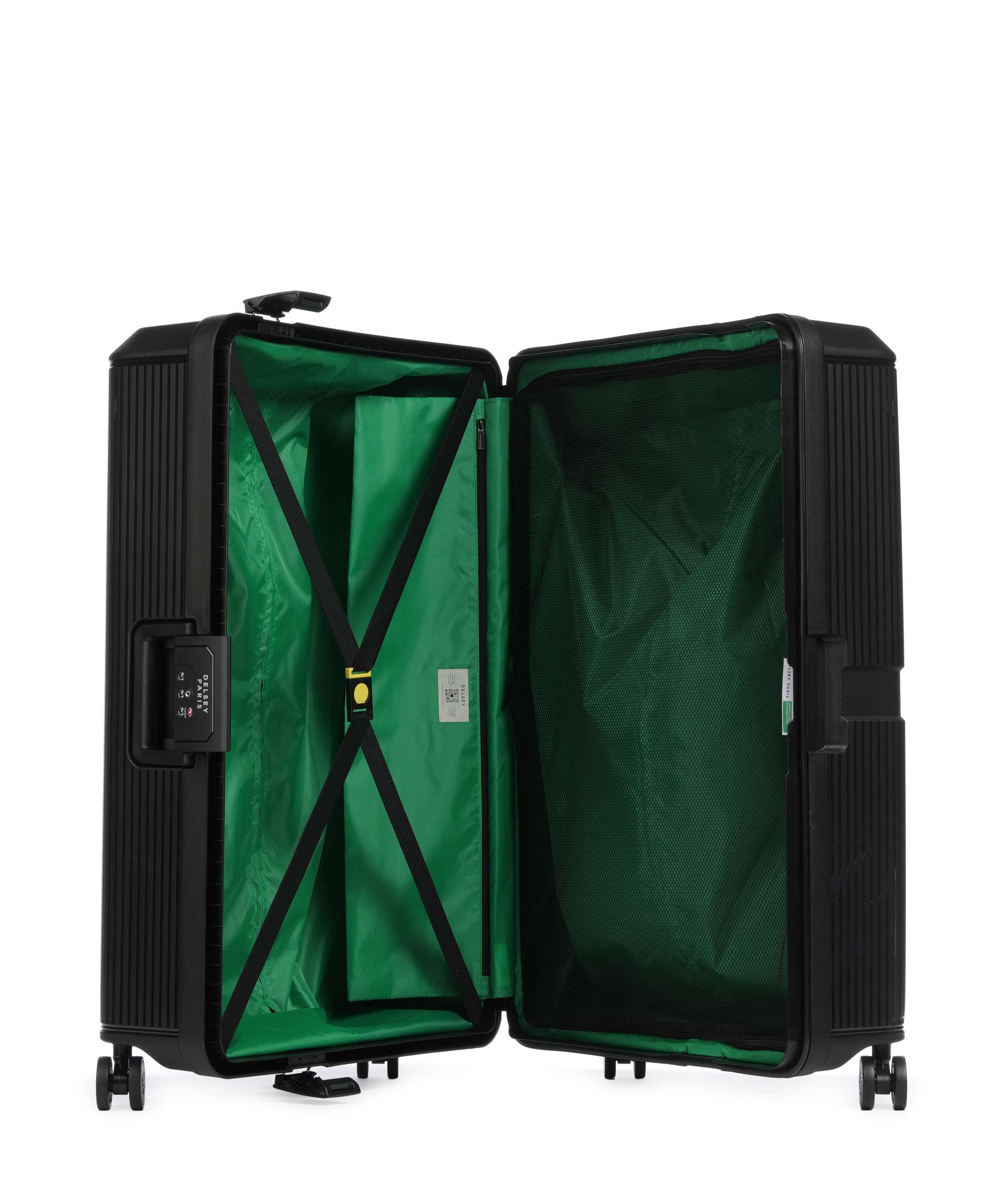 Delsey Paris x United Colors of Benetton CB Hard Valise 4 roues black - Image 5