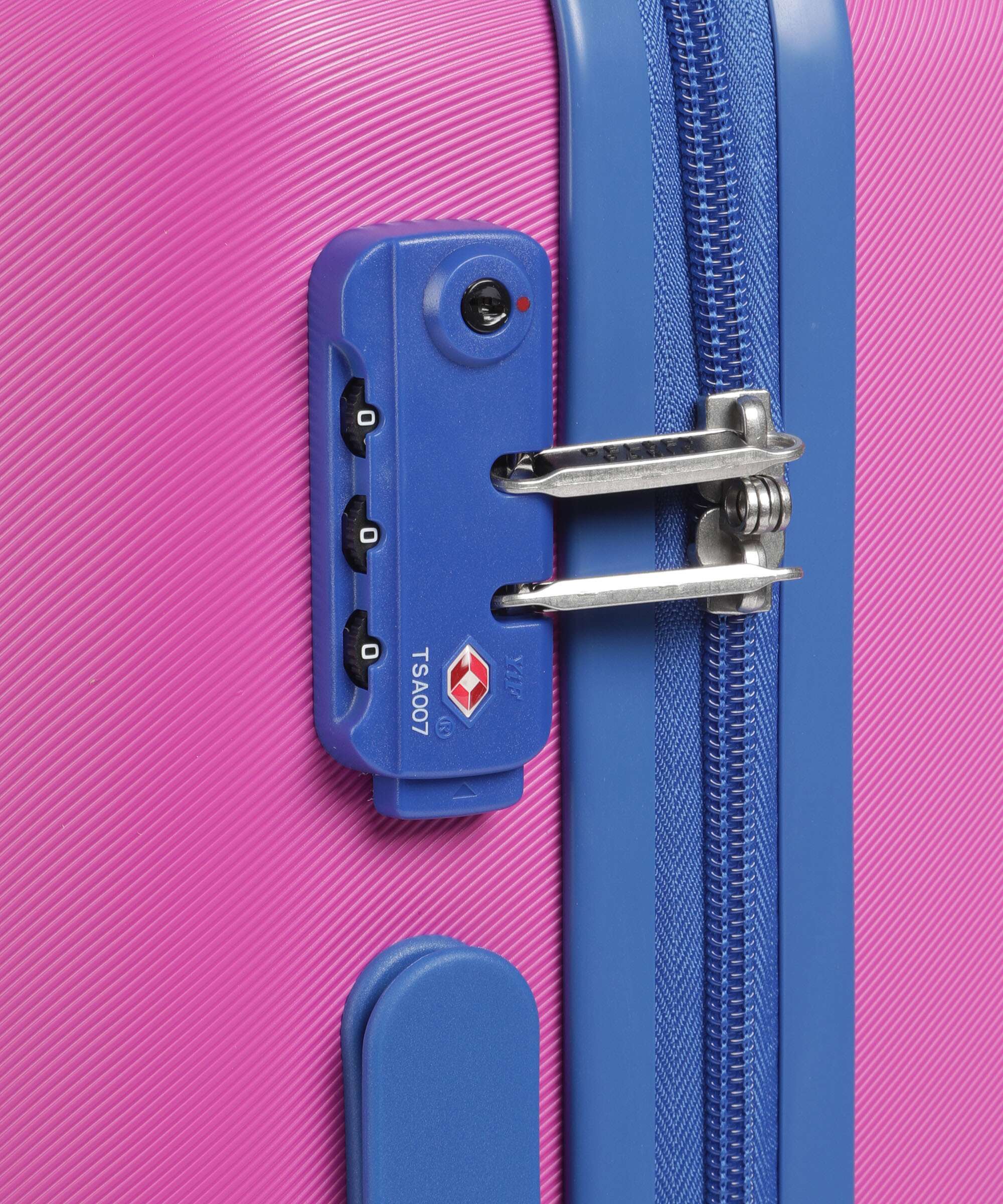 Delsey Paris x United Colors of Benetton Fabrica Valise 4 roues purple - Image 3