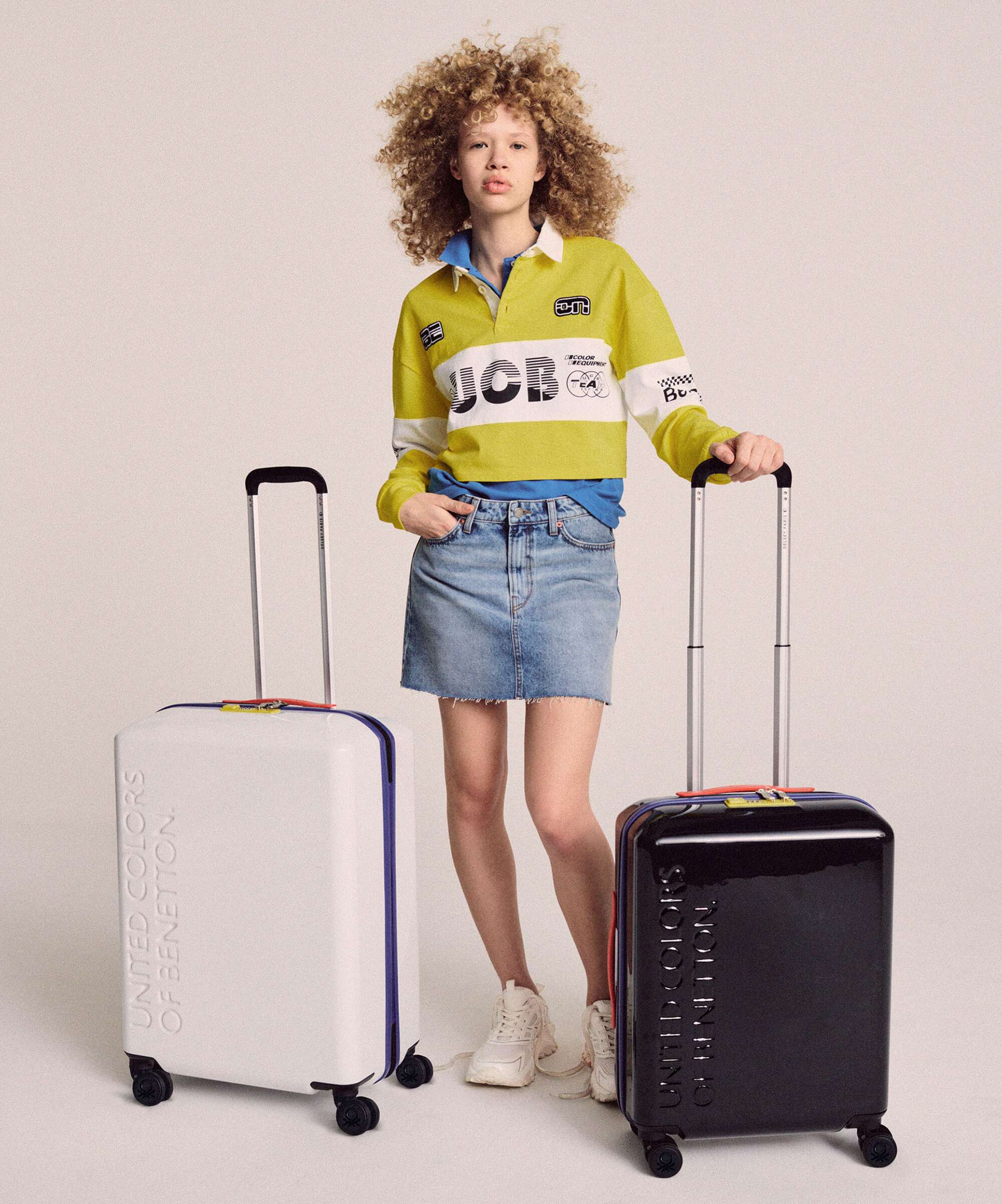 Delsey Paris x United Colors of Benetton United Valise 4 roues white - Image 2