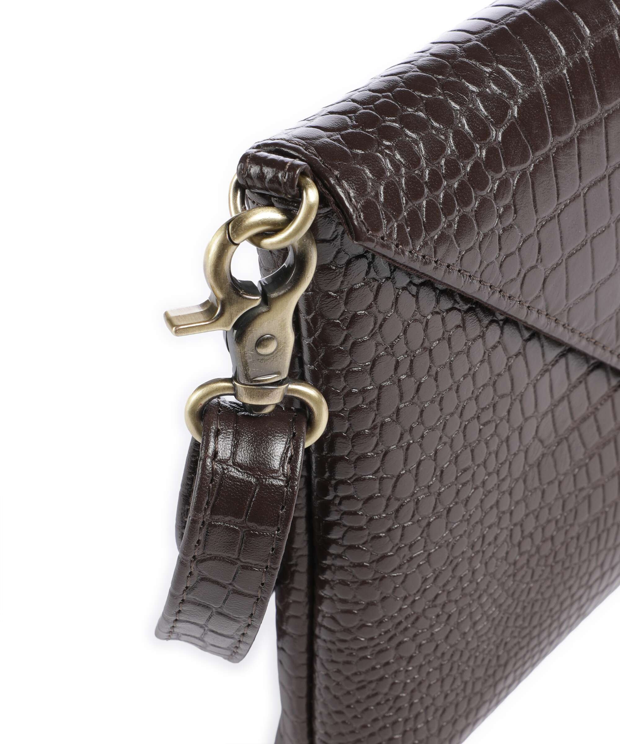 Depeche Fashion Favourites Sac bandoulière brown croco - Image 4