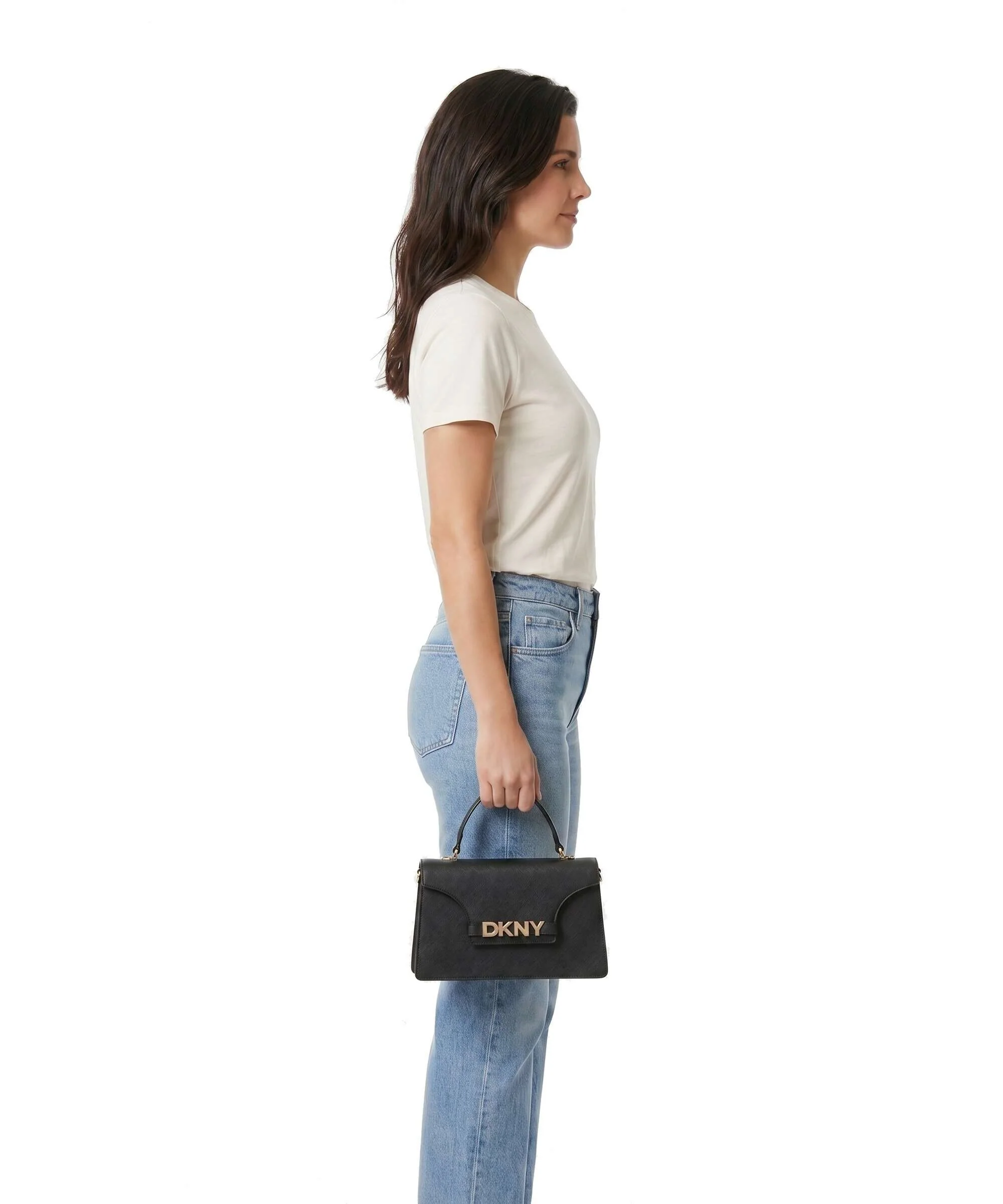 DKNY Avril Sac bandoulière black/gold - Image 3