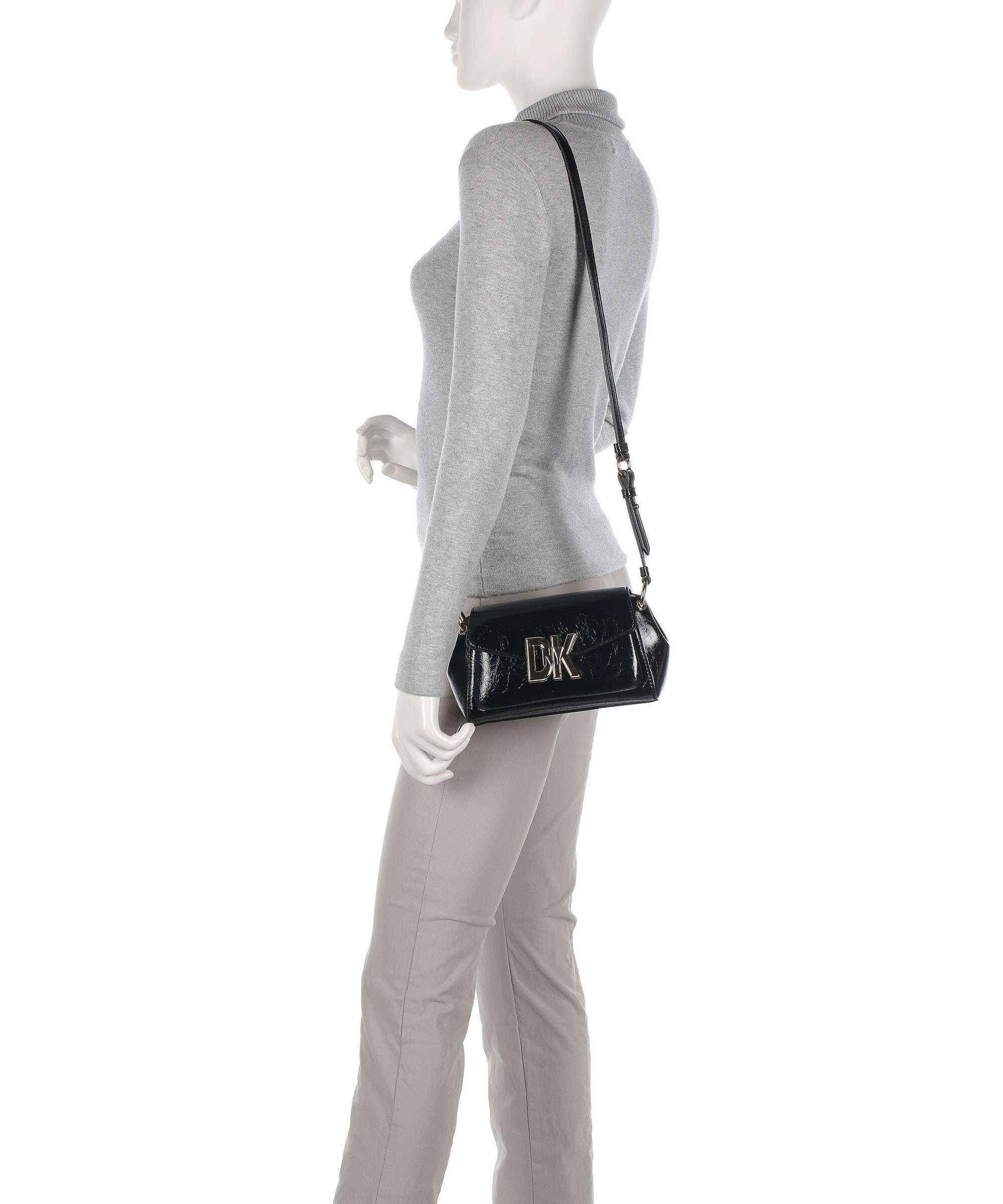 DKNY Milano Downtown Sac bandoulière black/gold - Image 3