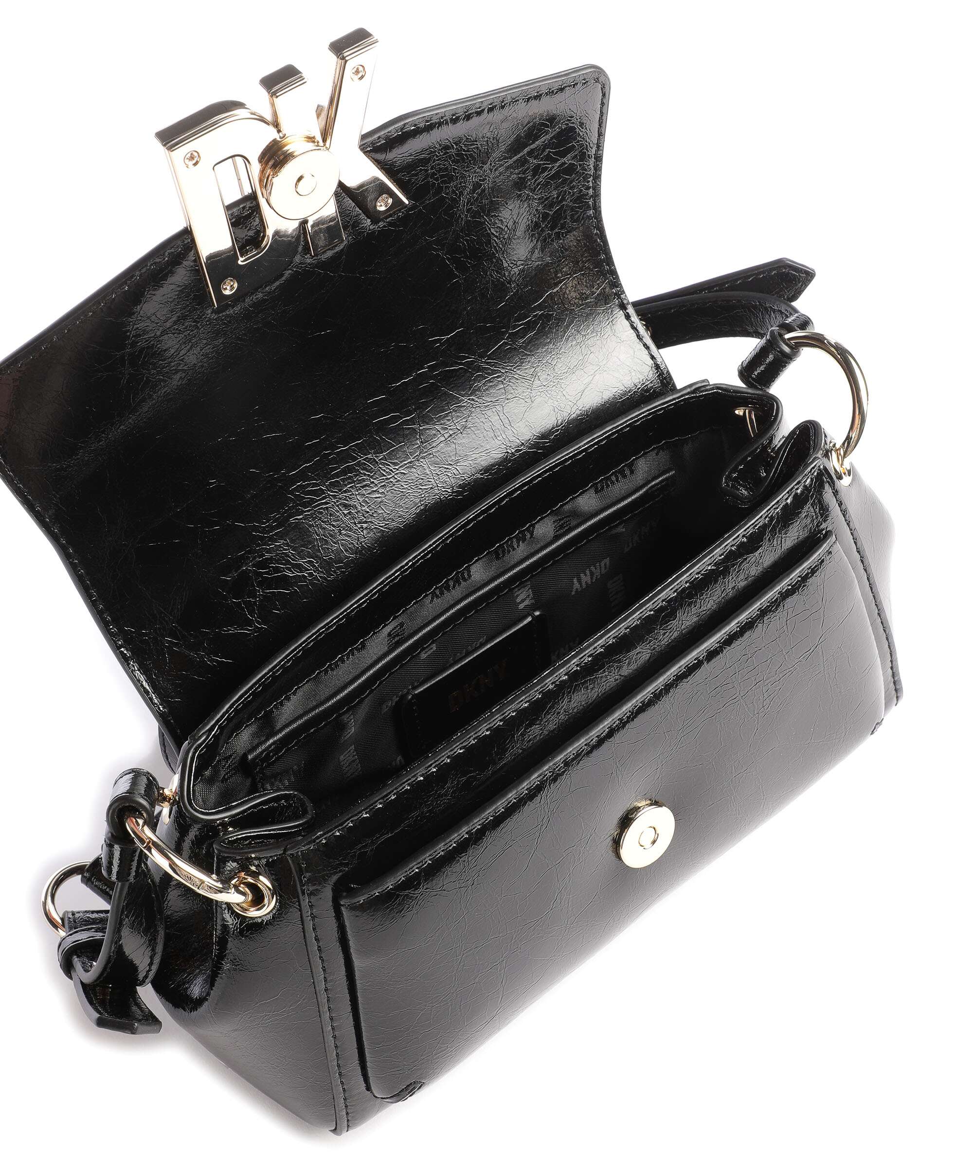 DKNY Milano Downtown Sac bandoulière black/gold - Image 6