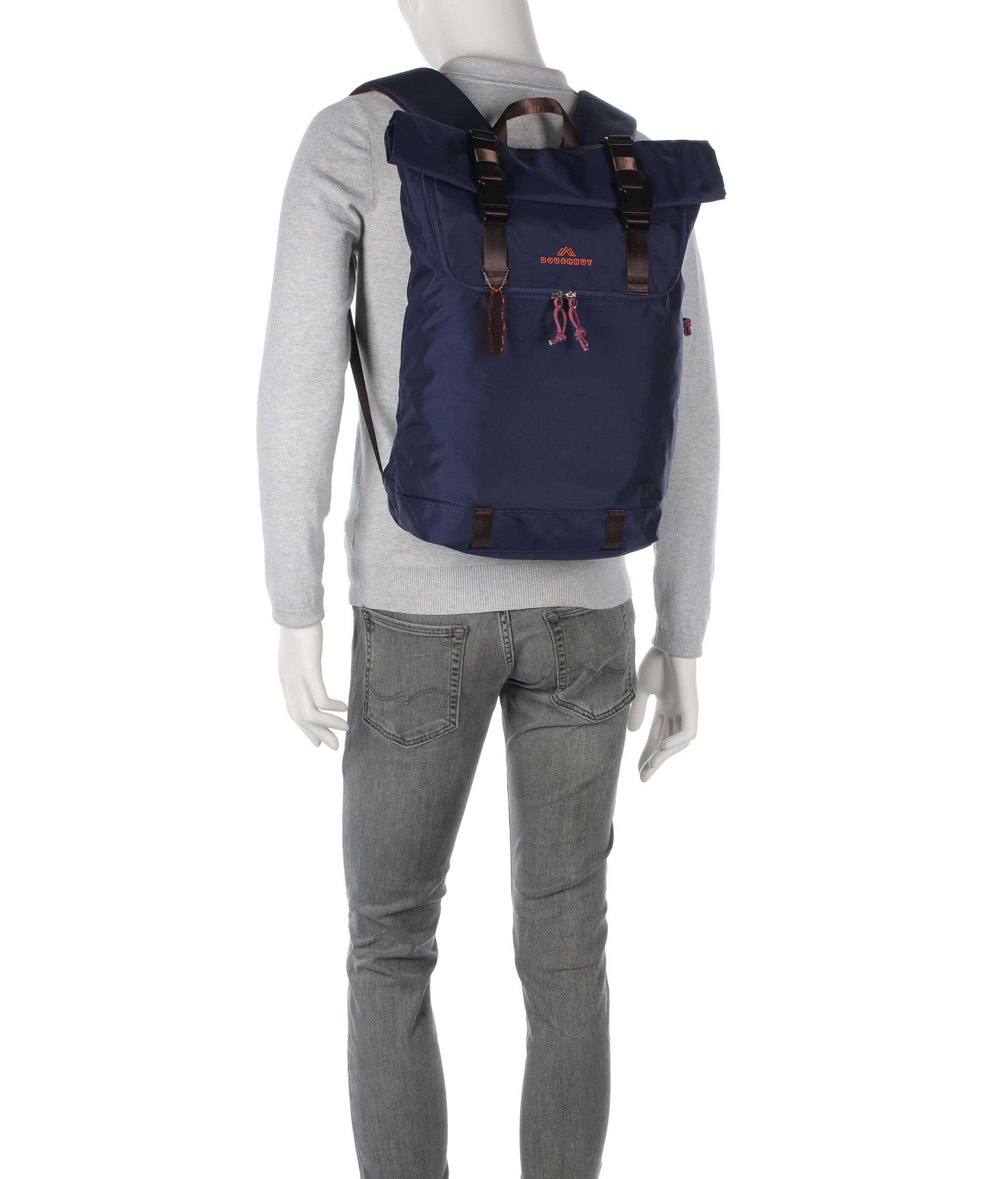 Doughnut Street Cruise Christopher Sac à dos roll-top navy - Image 4