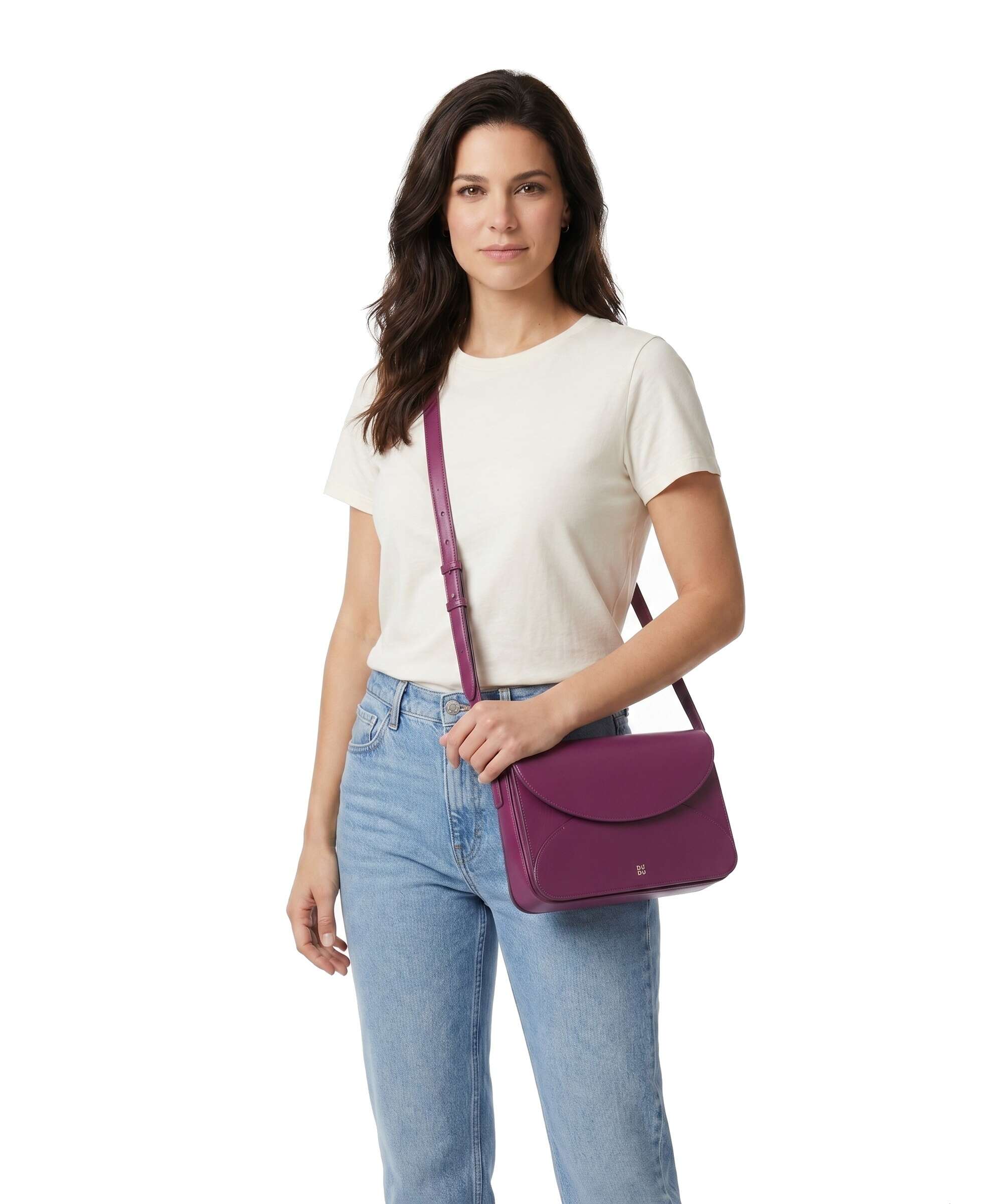 DuDu Bags Colorful Agnese Sac bandoulière fucsia - Image 3