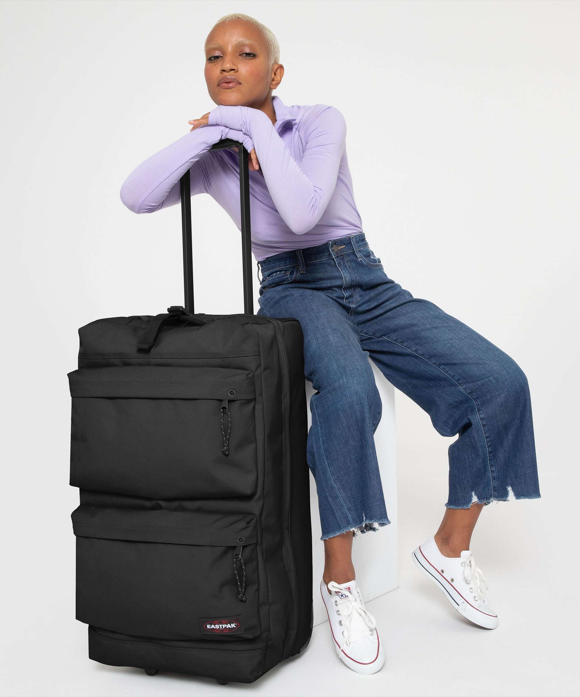 Eastpak Double Tranverz M Sac de voyage à roulettes black - Image 3