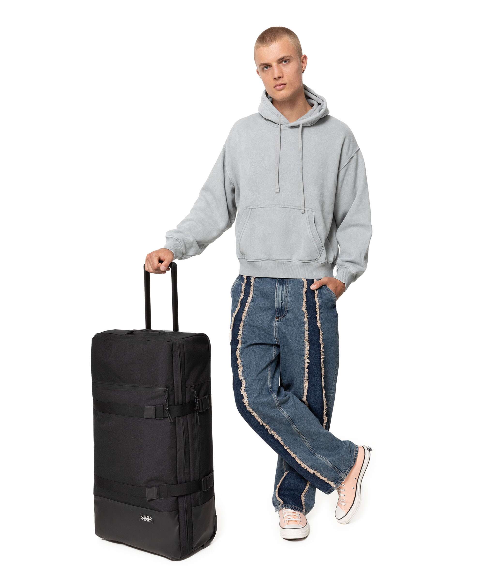 Eastpak Icon Travel'R L Sac de voyage à roulettes on black - Image 3