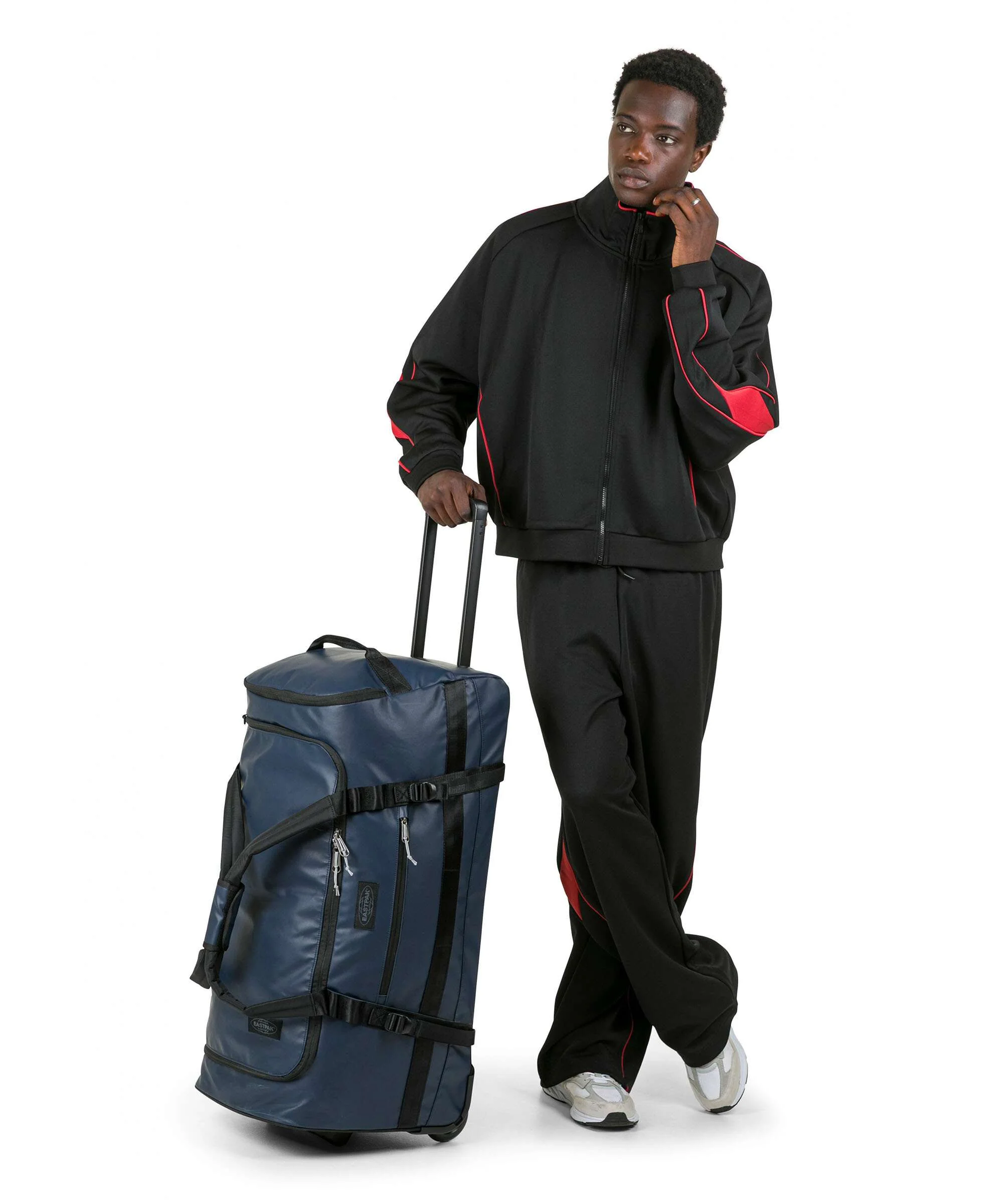 Eastpak Tarp Duffel Pack L Sac de voyage à roulettes navy - Image 3