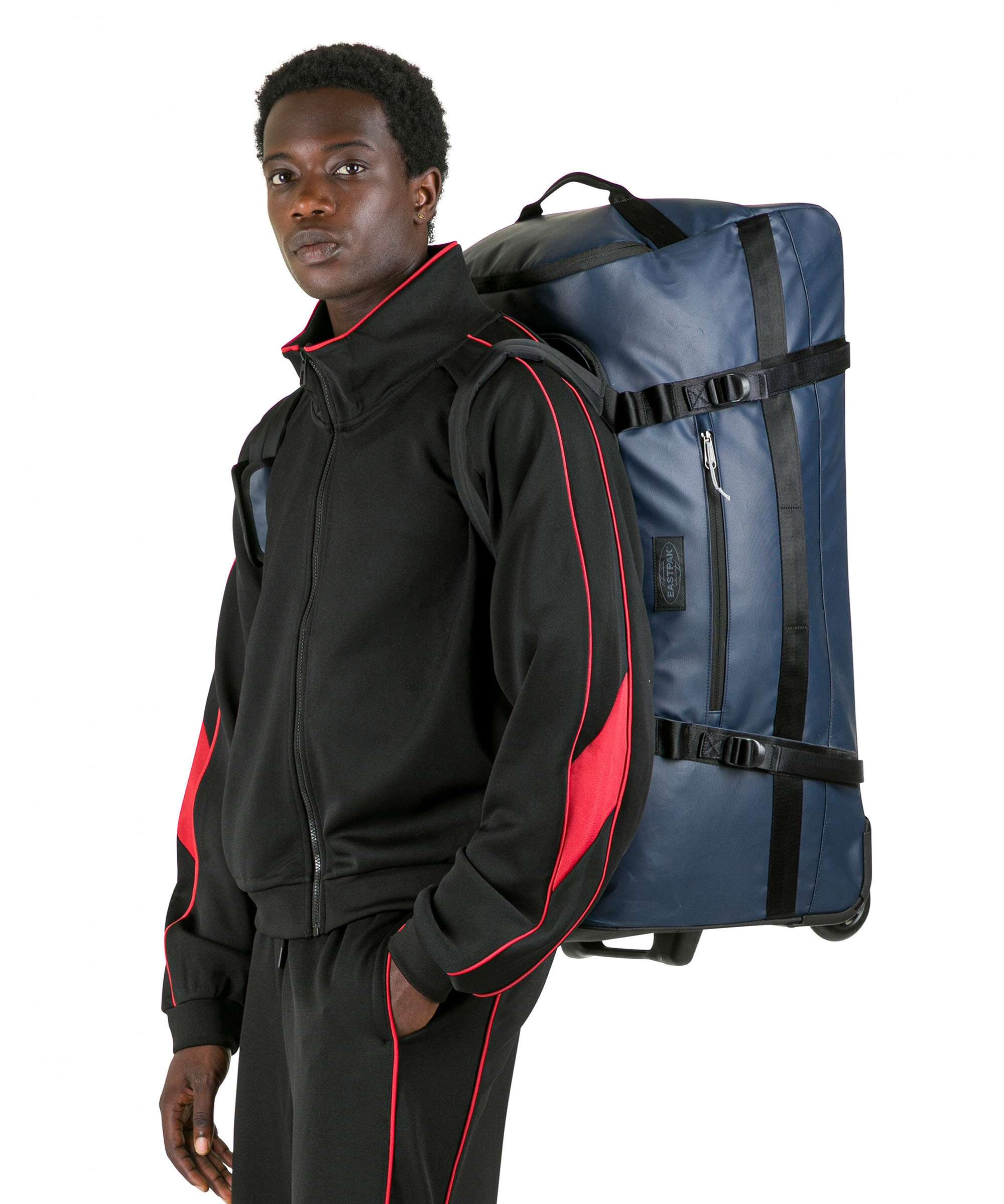 Eastpak Tarp Duffel Pack L Sac de voyage à roulettes navy - Image 4
