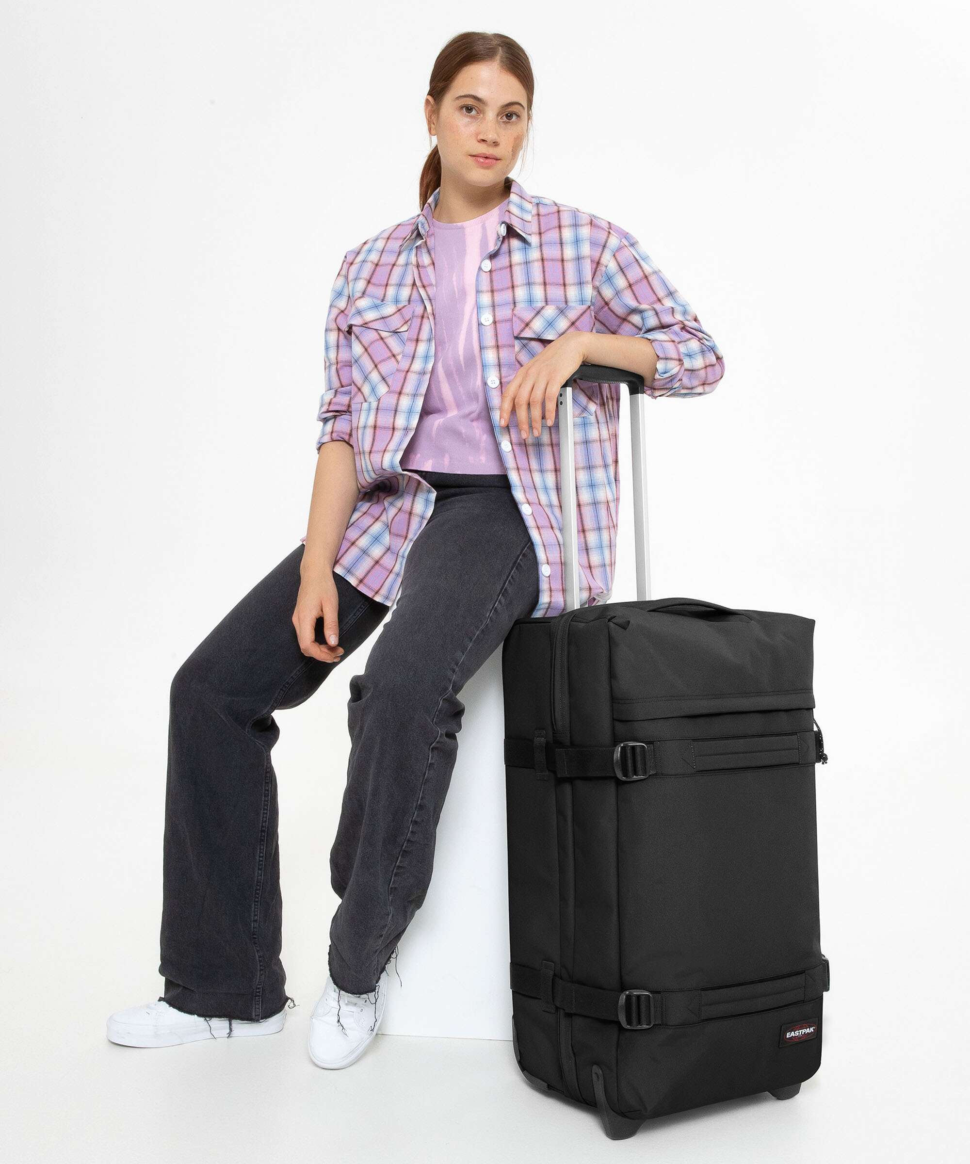 Eastpak Transit'R M Sac de voyage à roulettes black - Image 3