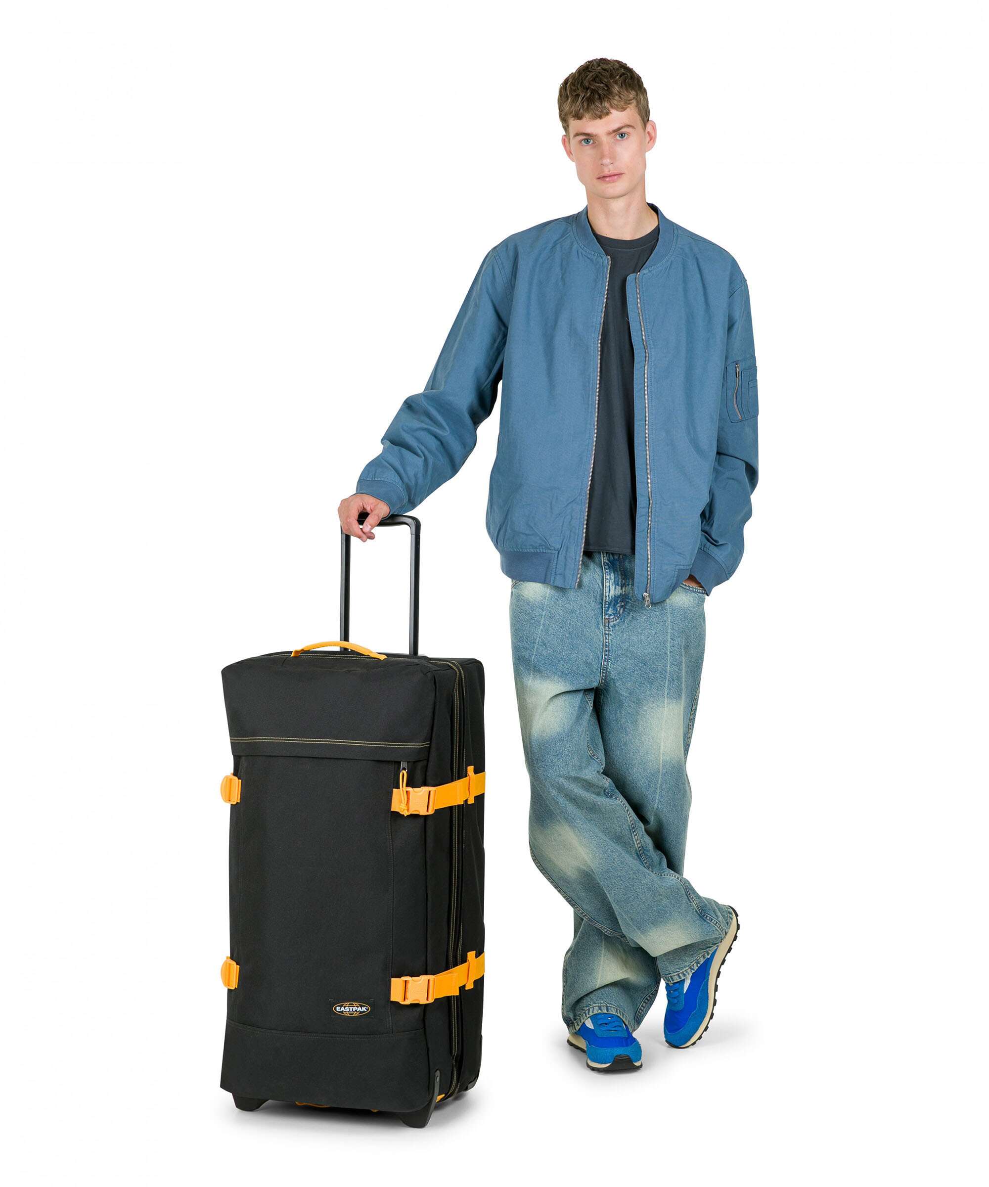 Eastpak Tranverz L Sac de voyage à roulettes kontrast mango - Image 3