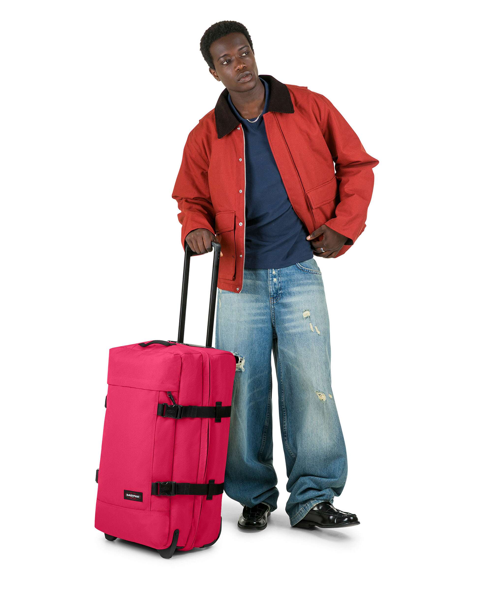 Eastpak Tranverz M Sac de voyage à roulettes saffron red - Image 3