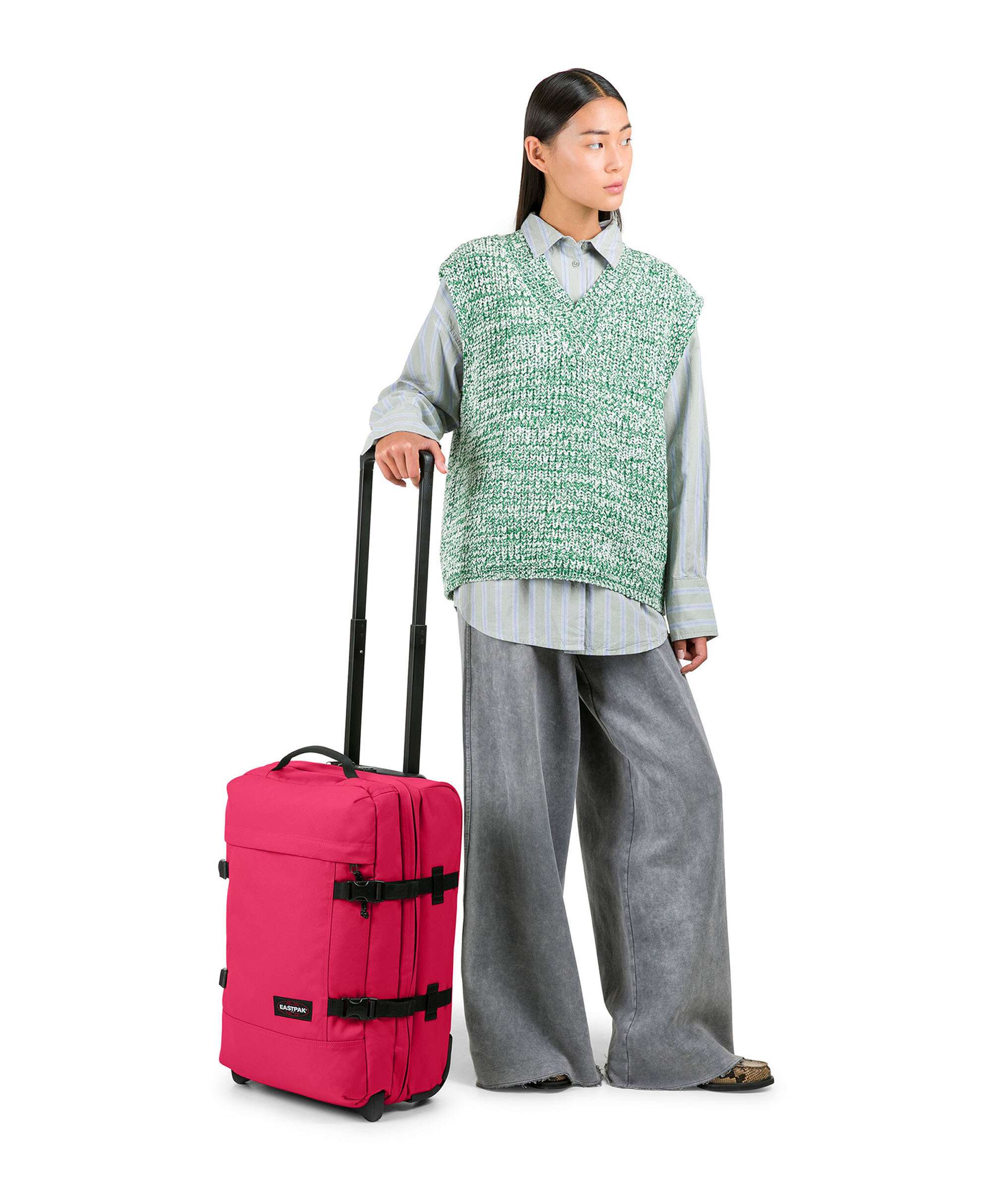 Eastpak Tranverz S Sac de voyage à roulettes saffron red - Image 3