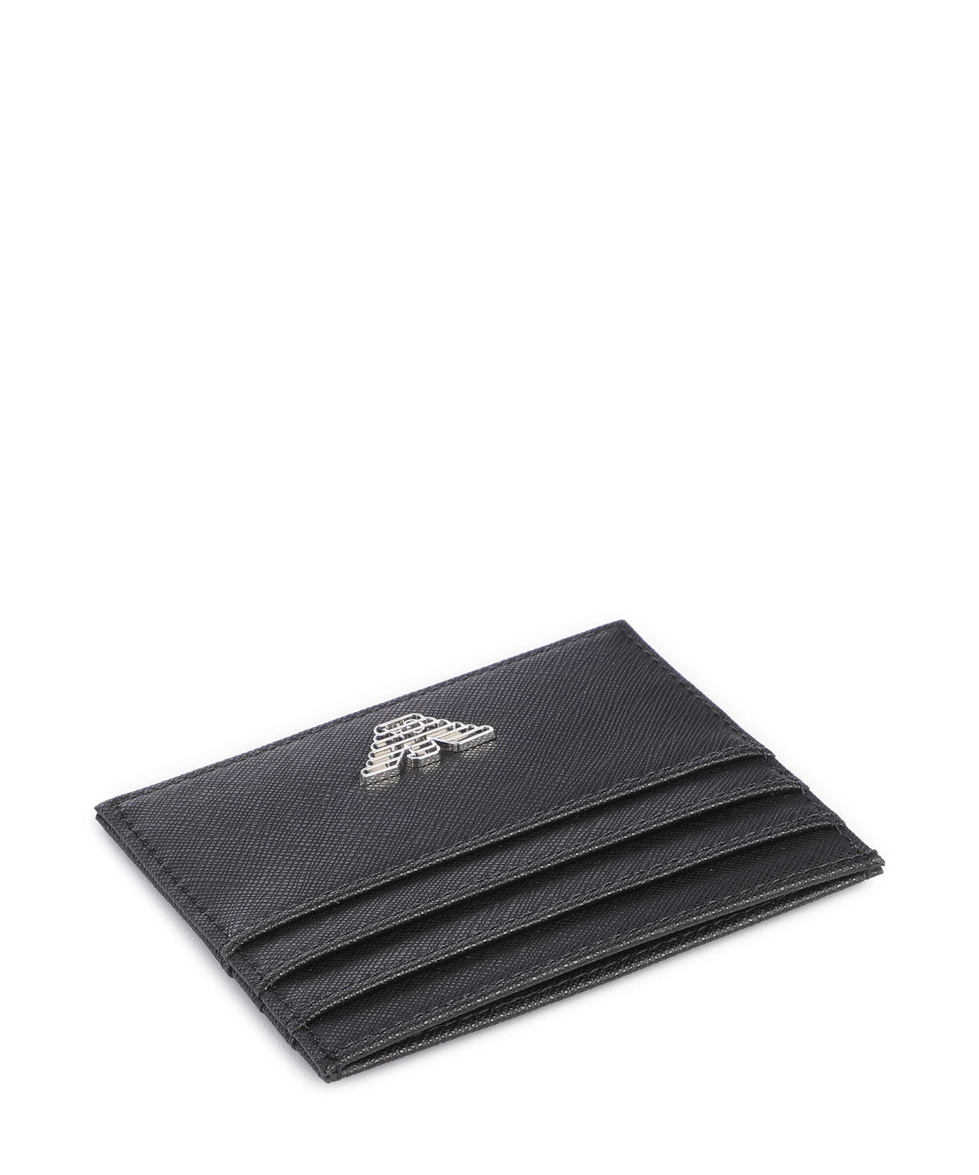 Emporio Armani Business Regenerated Étui à cartes crédit black - Image 3