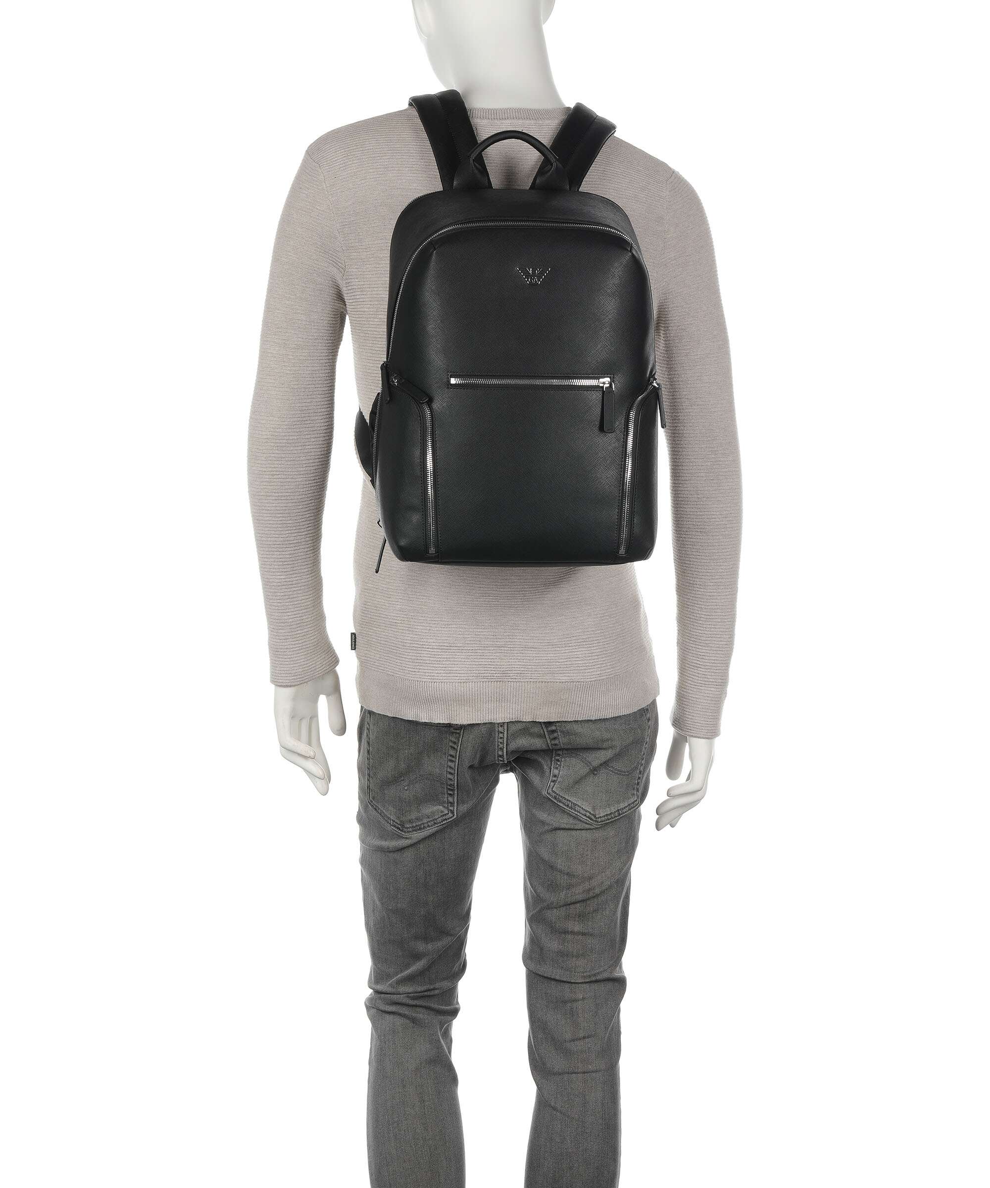 Emporio Armani Business Regenerated Sac à dos black  - Image 3
